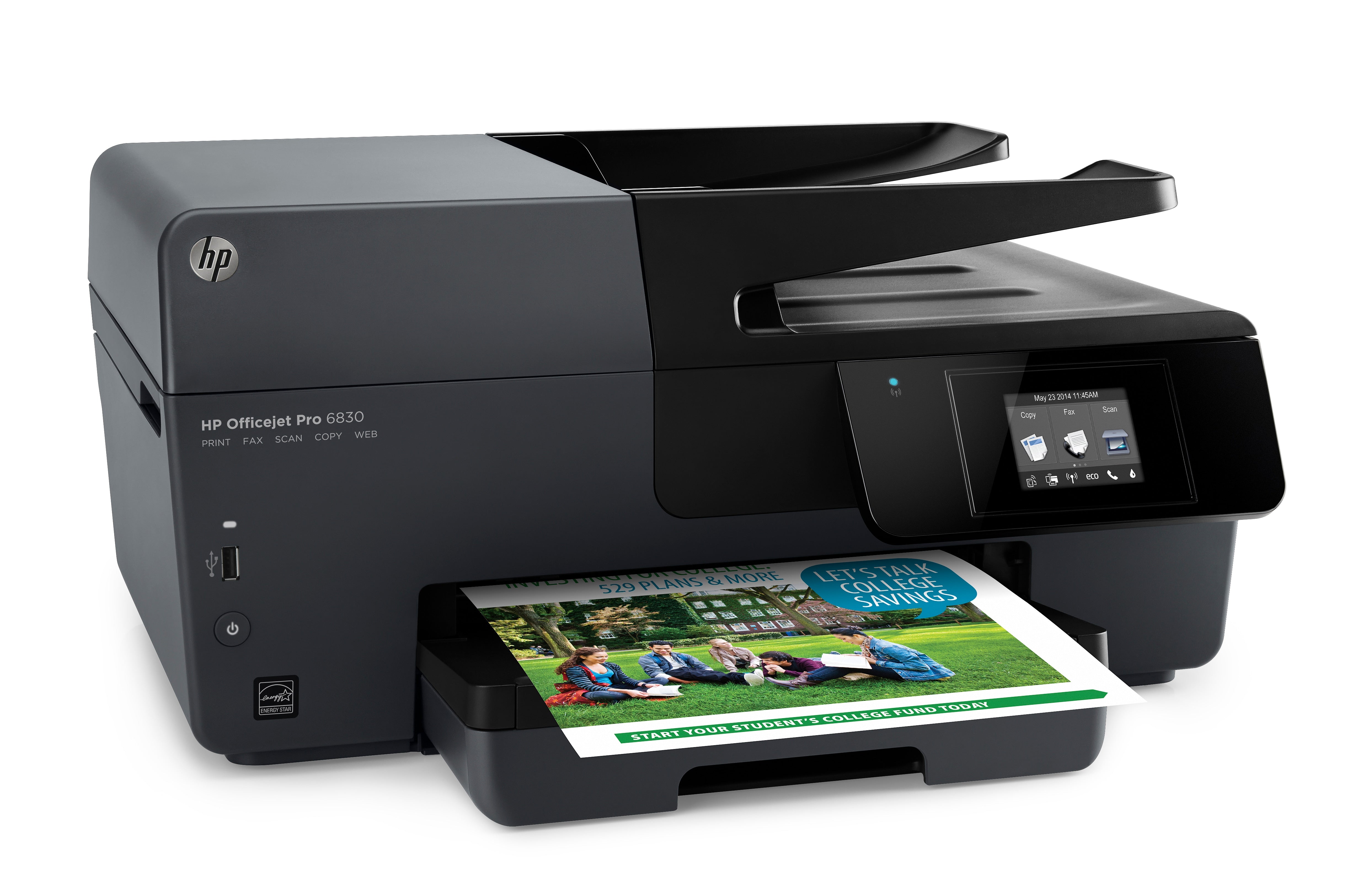 HP OfficeJet 6830 Thermal Inkjet A4 4800 x 1200 DPI 18 Seiten pro Minute WLAN