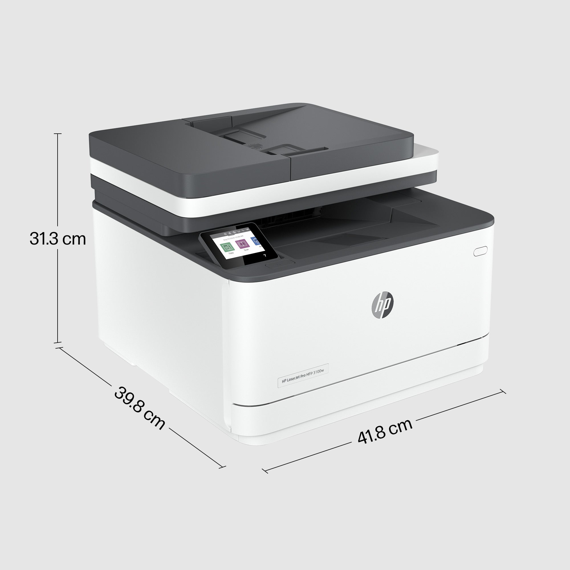 HP LaserJet Pro 3102fdw Draadloos Multifunction Zwart - wit Printer, Kopieerapparaat, scanner; dubbelzijdig 3G630FABT - Compridis