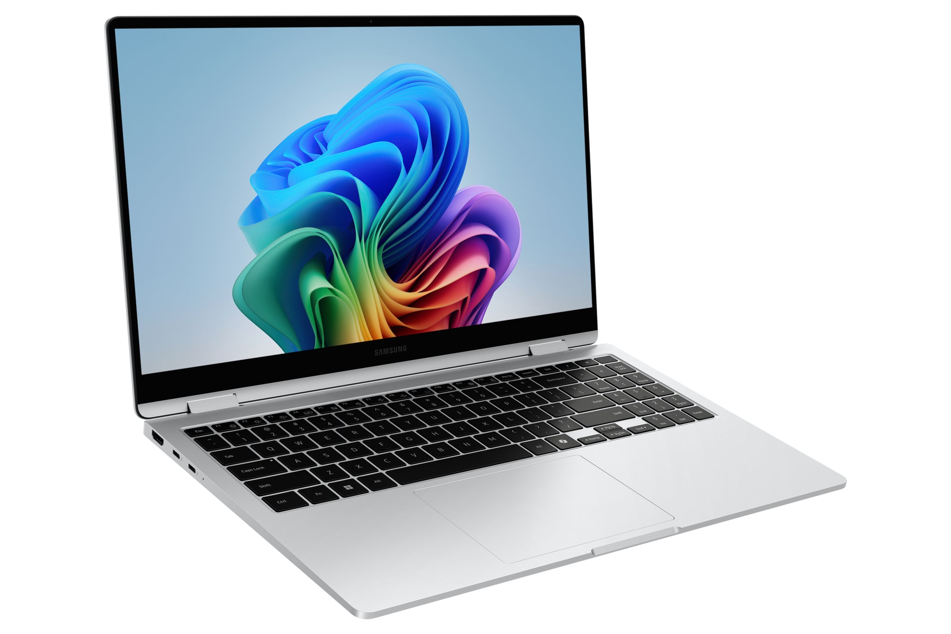 Samsung Galaxy Book5 360 Intel Core Ultra 5 226V Hybrid (2-in-1) 39,6 cm (15.6") Touchscreen Full HD 16 GB LPDDR5x-SDRAM 512 GB SSD Wi-Fi 7 (802.11be) Windows 11 Home Silber NP750QHA-KB3NL