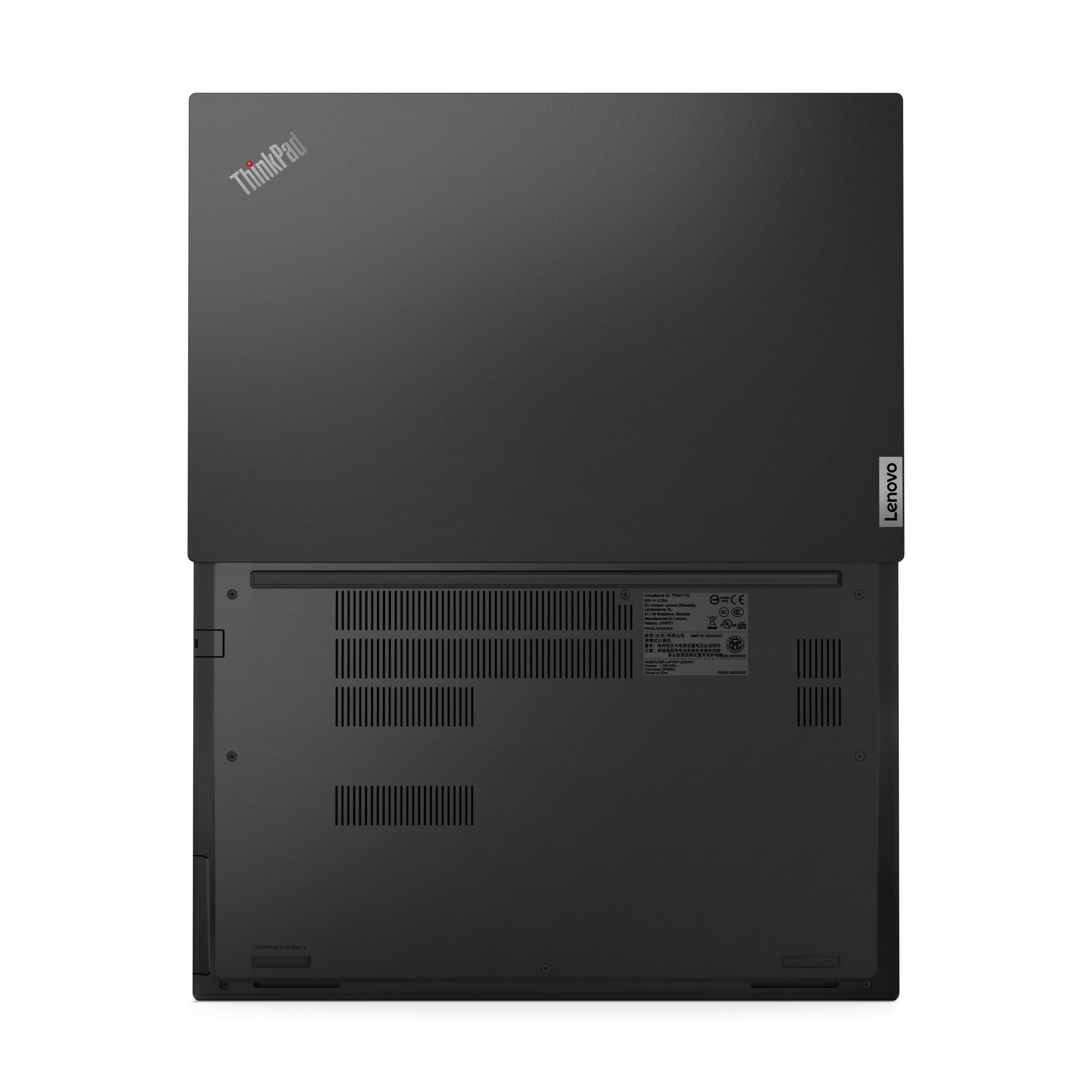 Lenovo ThinkPad E15 Gen 4 (Intel) Intel® Core™ i7 i7-1255U Laptop 39,6 cm (15.6") Full HD 16 GB DDR4-SDRAM 512 GB SSD Wi-Fi 6 (802.11ax) Windows 11 Pro Deutsch Schwarz 21E60050GE