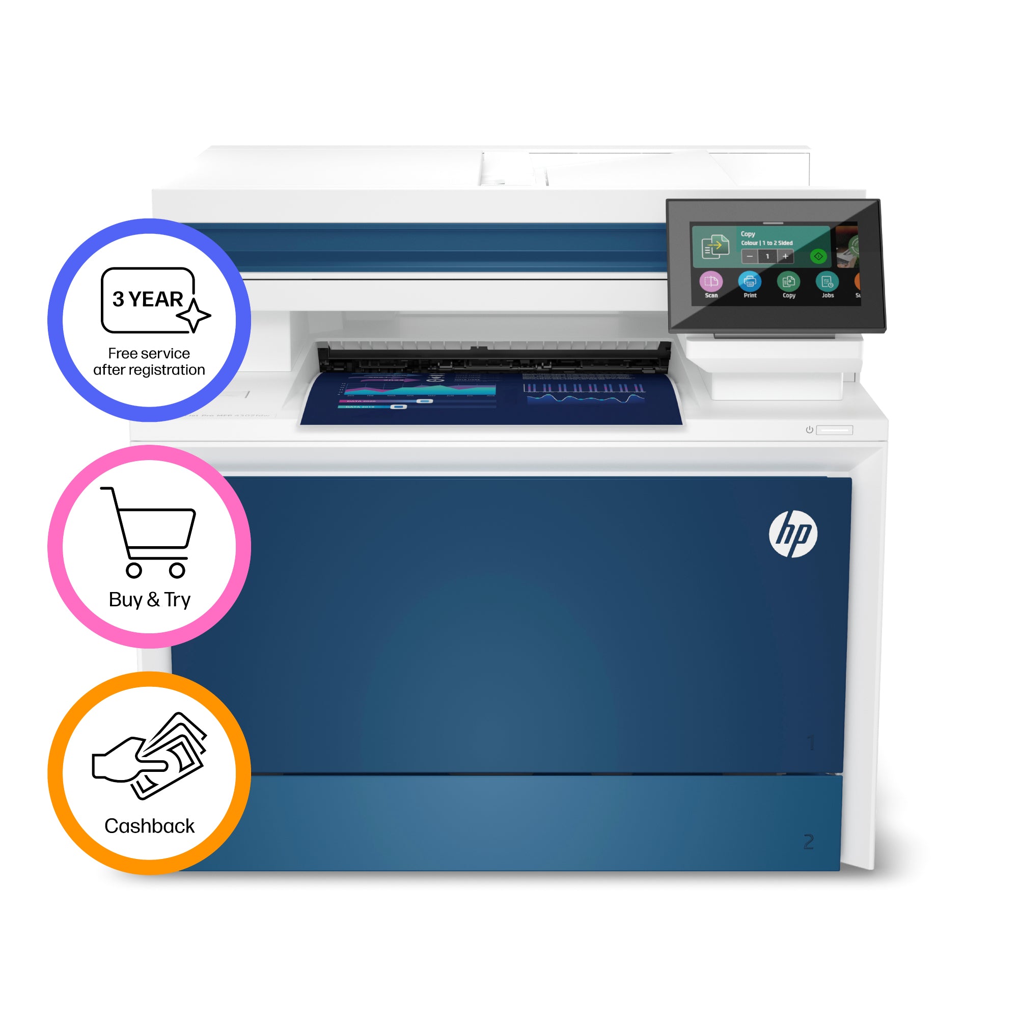 Color LaserJet Pro MFP 4302fdw Drucker