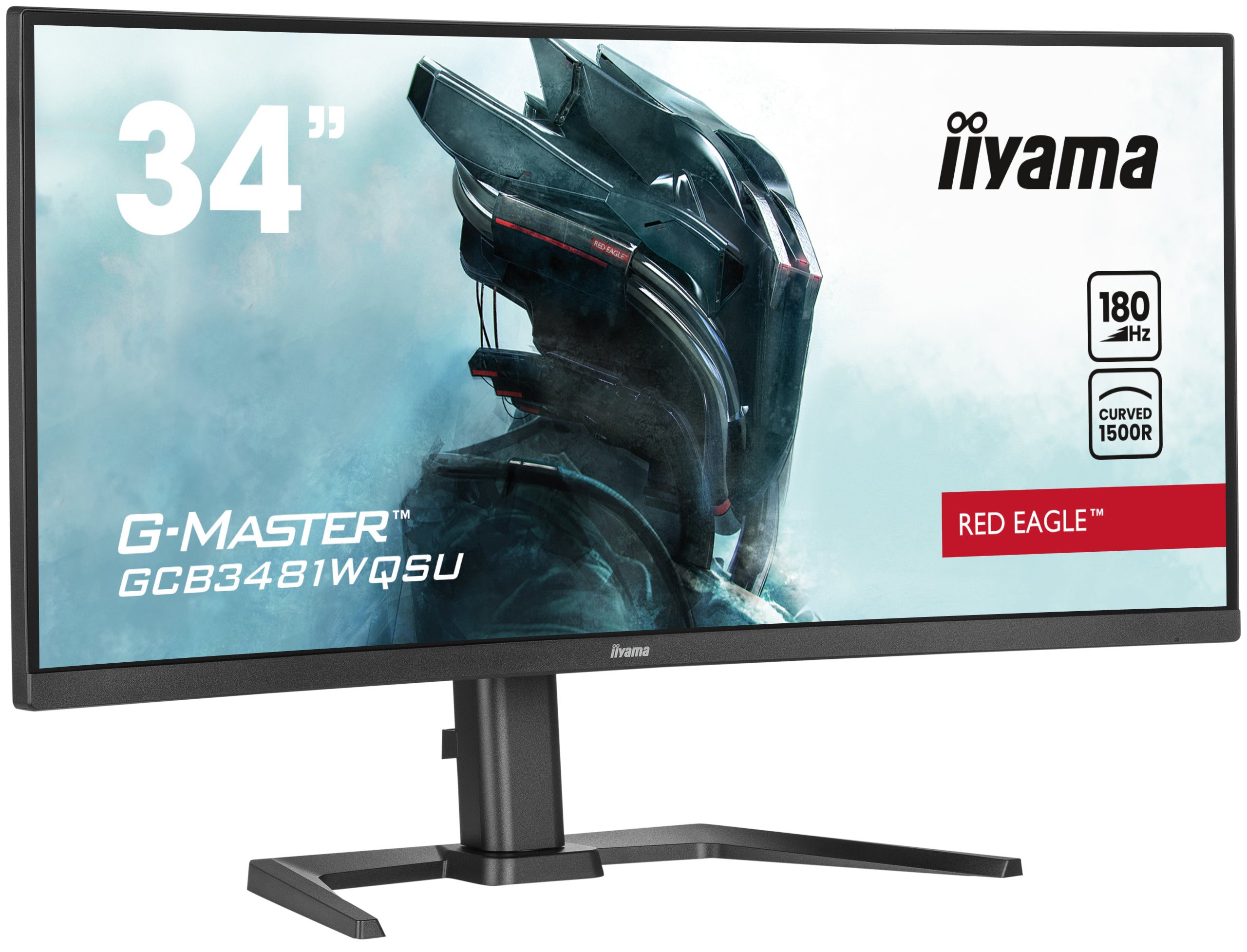 G-Master Red Eagle - 34 Zoll UltraWide Quad HD Curved Monitor - 3440x1440