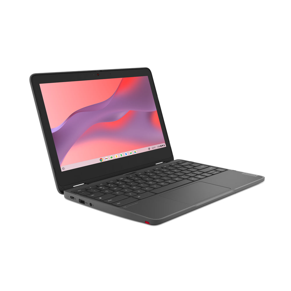 Lenovo 300e Yoga Chromebook Gen 4 MediaTek Kompanio 520 29,5 cm (11.6") Touchscreen HD 4 GB LPDDR4x-SDRAM 32 GB eMMC Wi-Fi 6 (802.11ax) ChromeOS Spanisch Grau