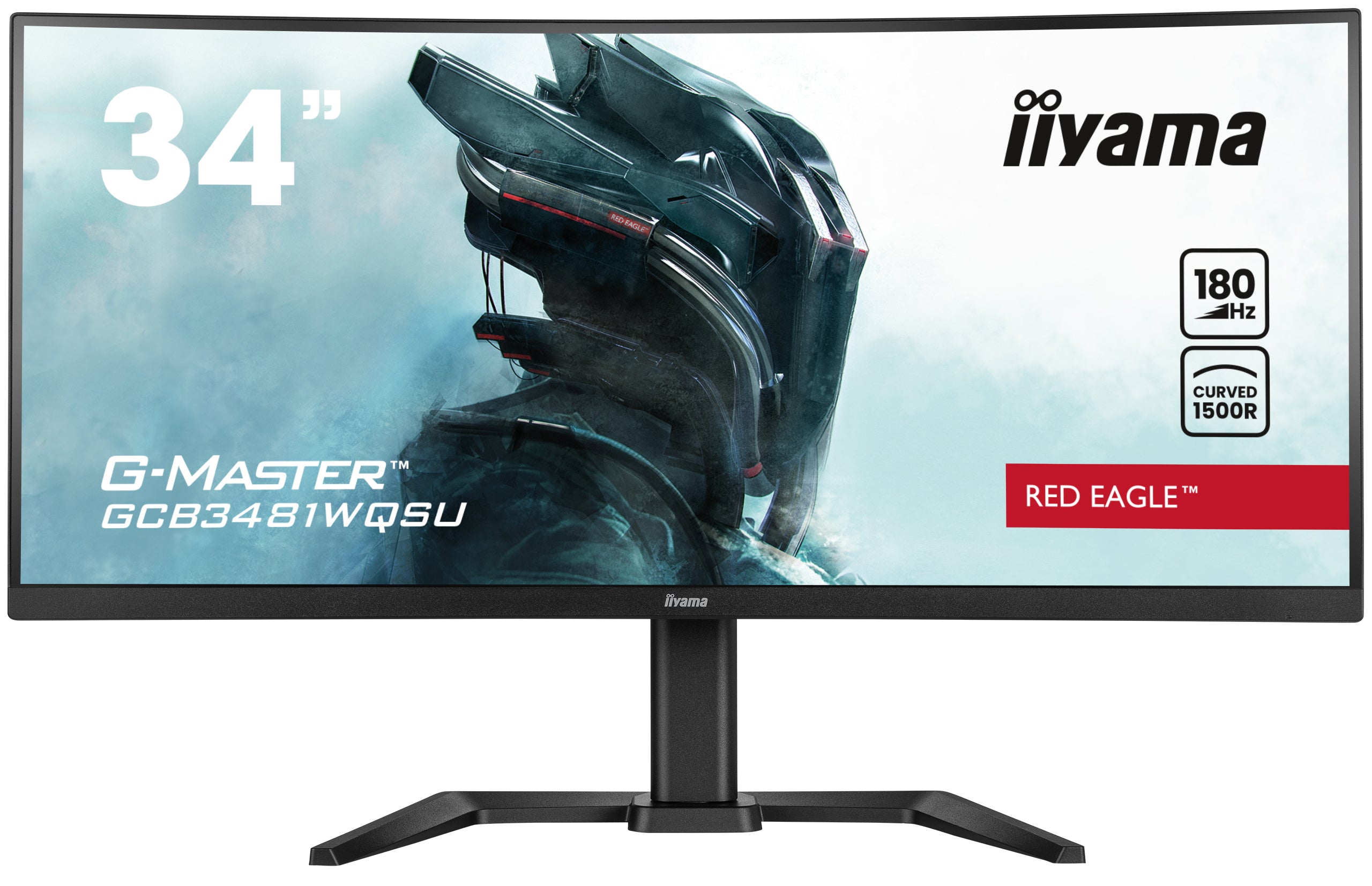 G-Master Red Eagle - 34 Zoll UltraWide Quad HD Curved Monitor - 3440x1440