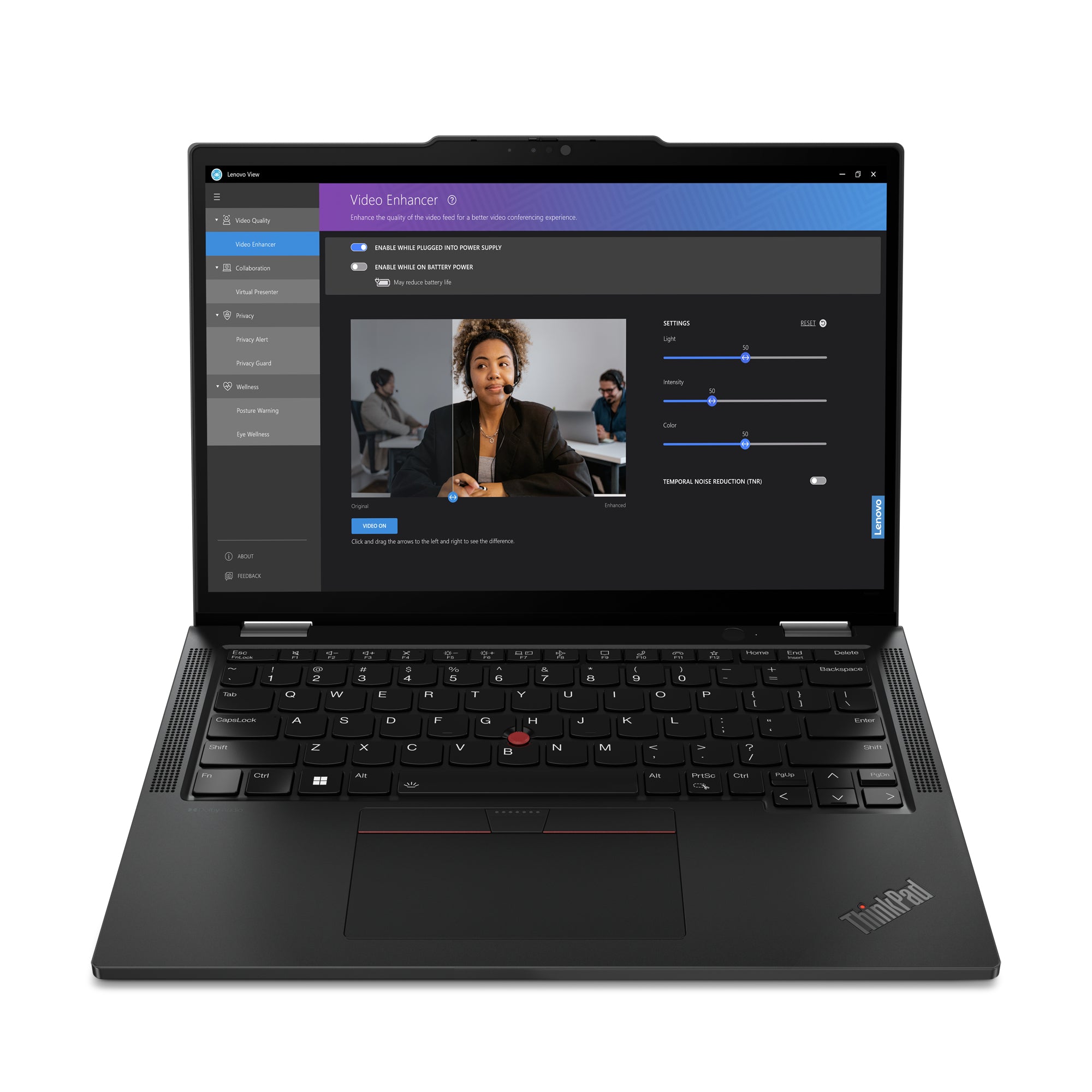 Lenovo ThinkPad X13 Yoga Gen 4 Intel® Core™ i5 i5-1335U Hybrid (2-in-1) 33,8 cm (13.3") Touchscreen WUXGA 16 GB LPDDR5-SDRAM 256 GB SSD Wi-Fi 6E (802.11ax) Windows 11 Pro UK Englisch Schwarz