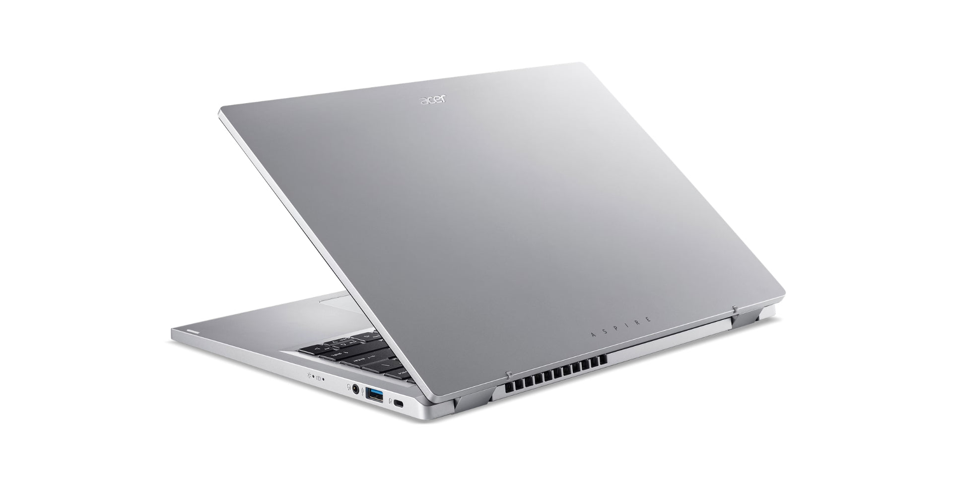 Acer Aspire 3 14 A314-42P-R5R7 AMD Ryzen™ 7 5700U Laptop 35,6 cm (14") WUXGA 16 GB LPDDR4x-SDRAM 512 GB SSD Wi-Fi 6 (802.11ax) Windows 11 Home Silber NX.KSFEH.008