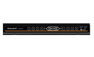 Vertiv SV Universal DP/H Desktop Matrix 2x8 KVM Tastatur/Video/Maus (KVM)-Switch Schwarz SVM180DPH-400