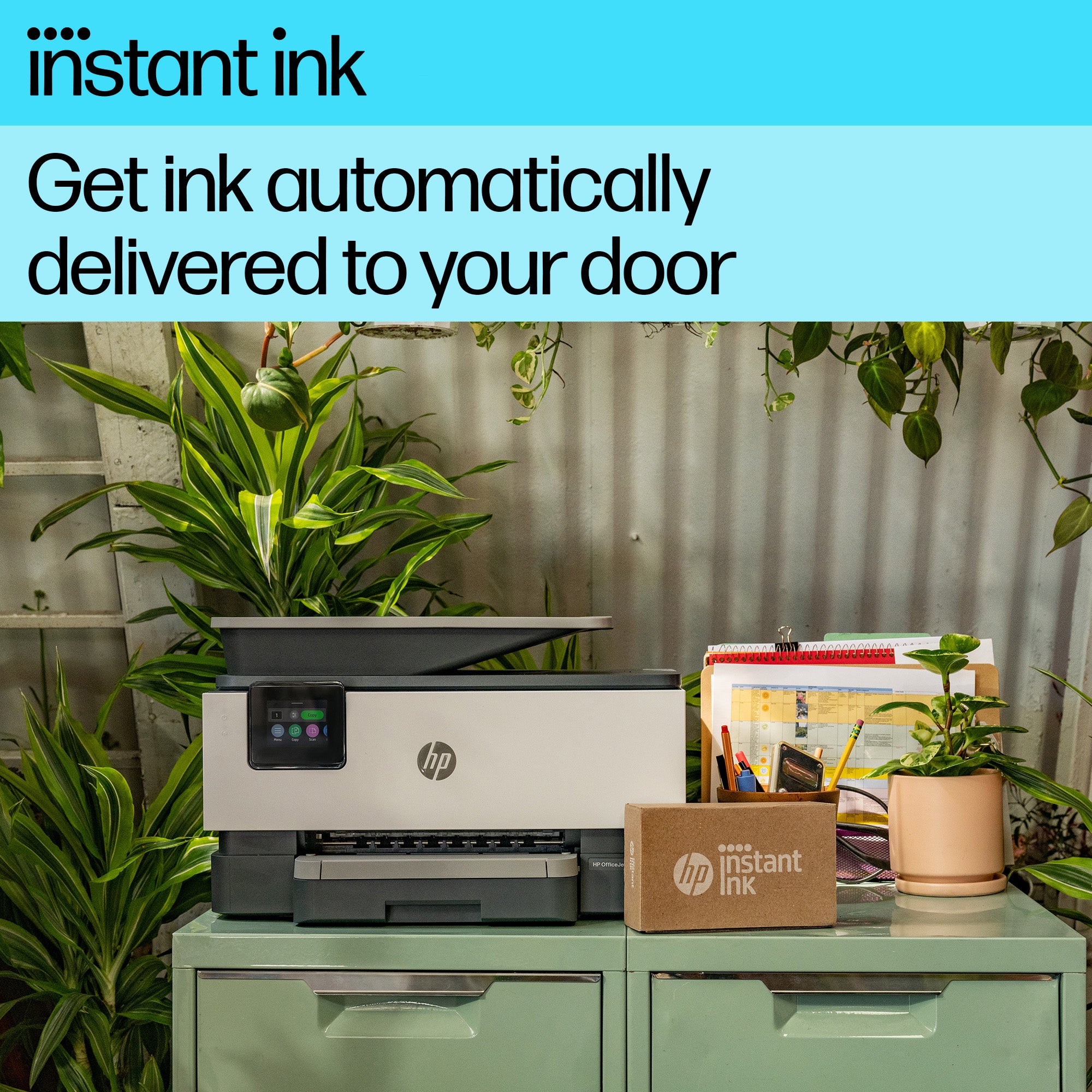 HP OfficeJet Pro 9125e Wireless All-in-One Farbe Drucker, Instant Ink; Beidseitiger Druck
