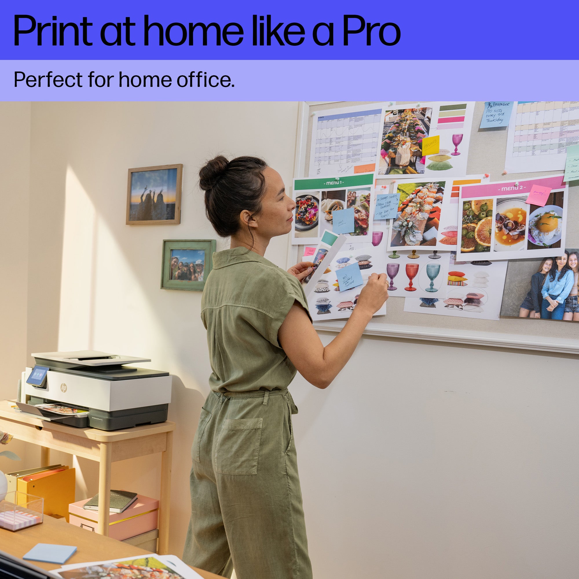 HP OfficeJet Pro 8134e Wireless All-in-One Farbe Drucker, Instant Ink; Beidseitiger Druck