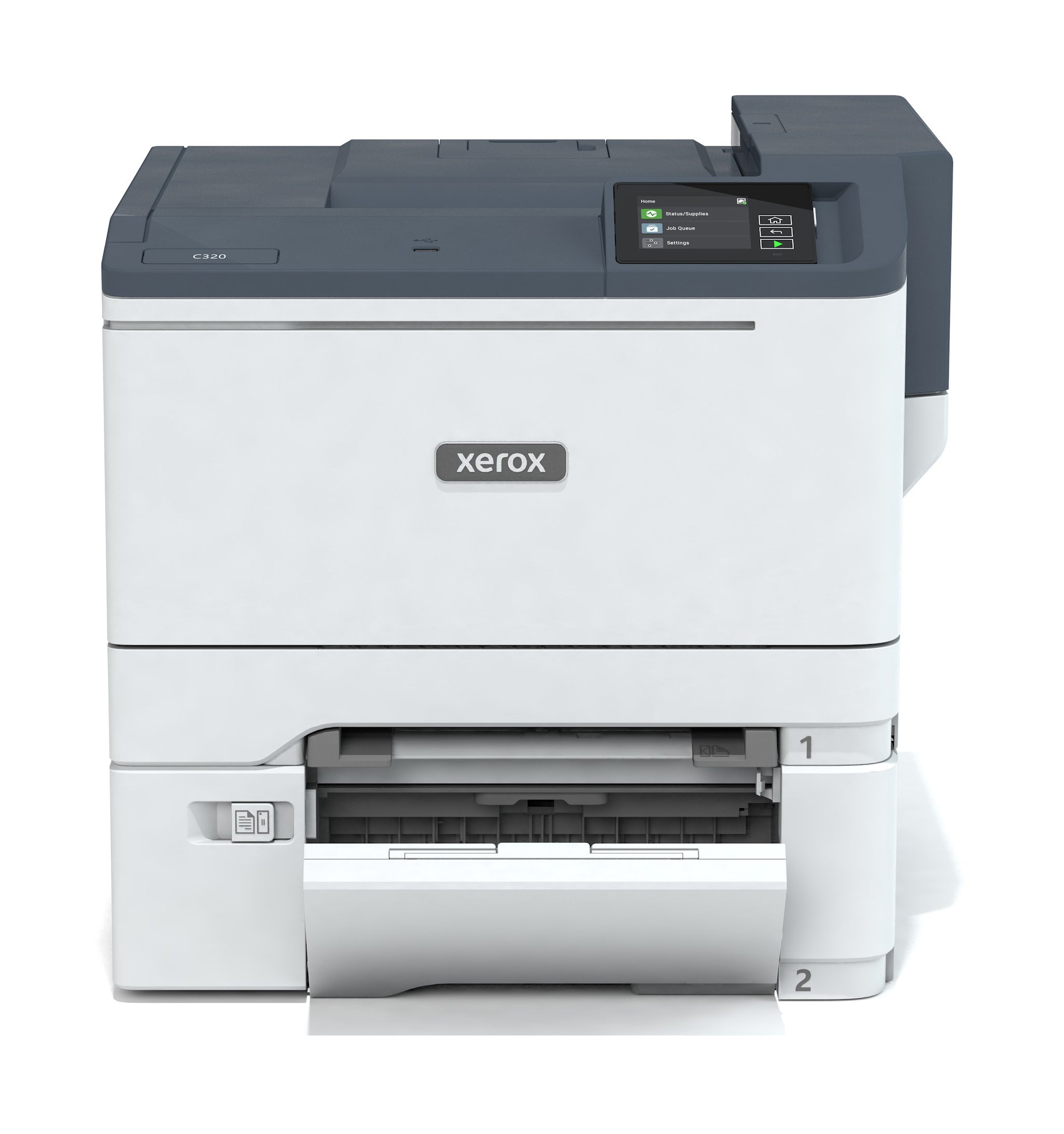 Xerox C320 A4 33 ppm kabelloser Duplexdrucker PS3 PCL5e6/6 2 Fächer insgesamt 251 Blatt