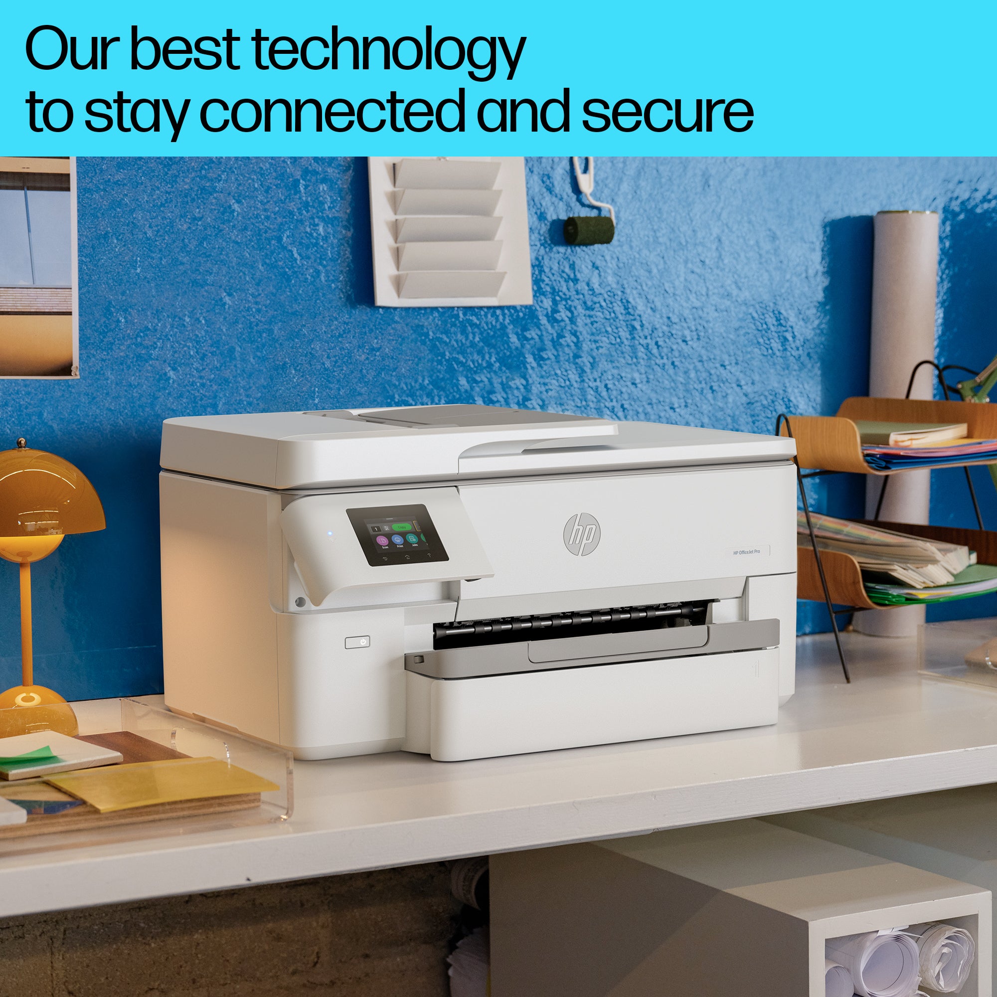 HP OfficeJet Pro 9720e Wireless All-in-One Farbe Drucker, Beidseitiger Druck; Kopierer, Scanner 53N95B#629