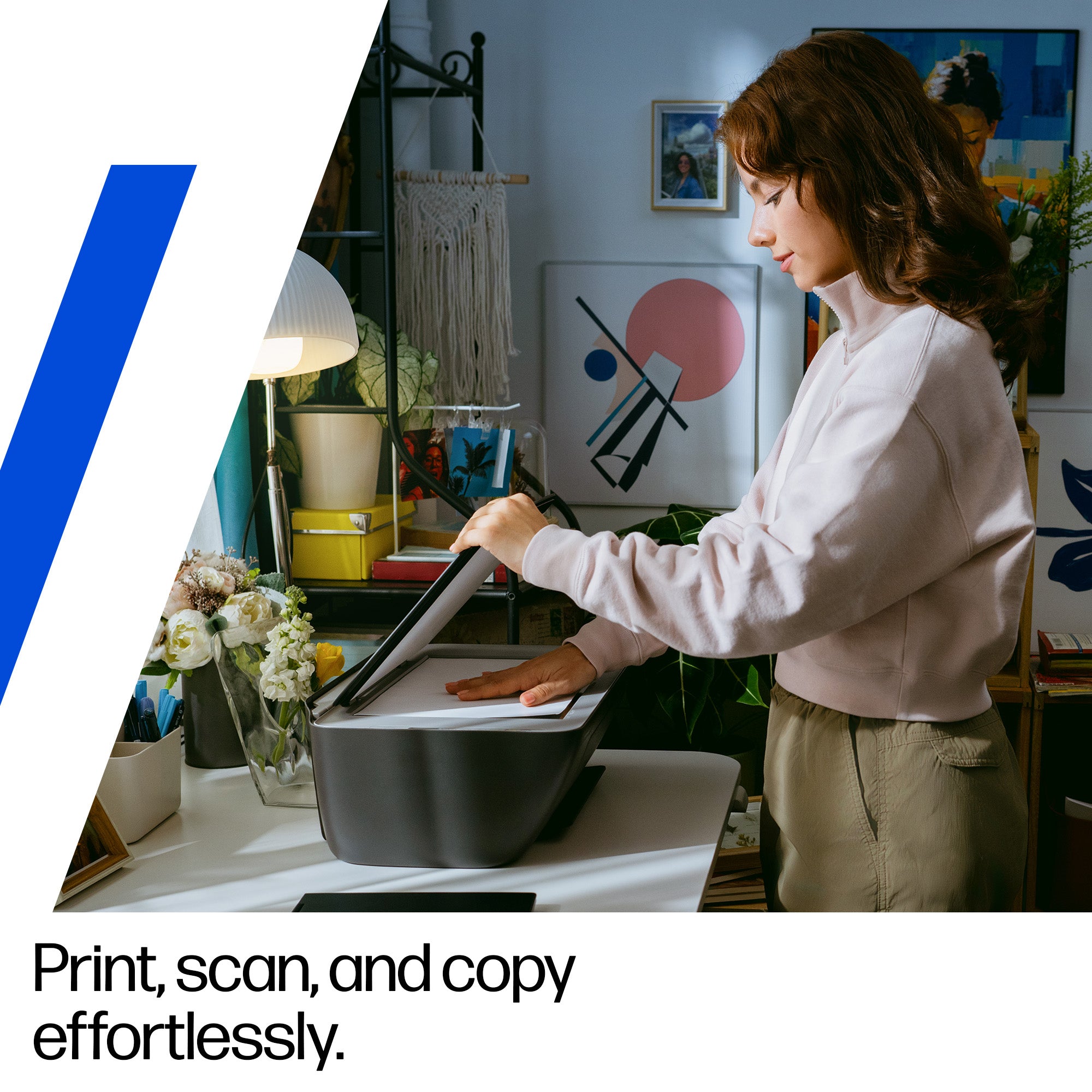 HP DeskJet 2920 Wireless All-in-One Color Printer, Instant Ink 89F97B#629