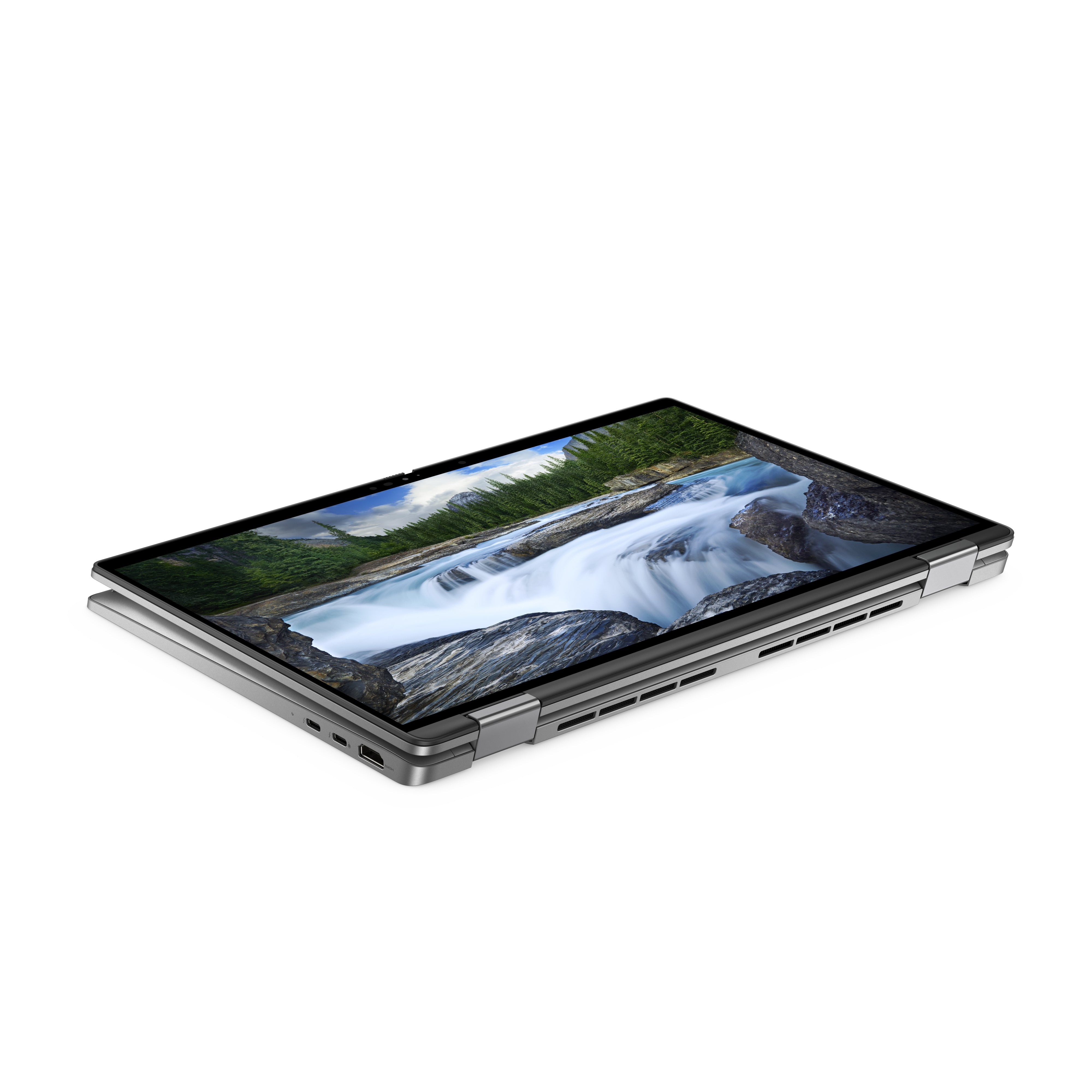 DELL Latitude 7440 2-in-1 Intel® Core™ i7 i7-1365U Hybrid (2-in-1) 35,6 cm (14") Touchscreen Full HD+ 16 GB LPDDR5-SDRAM 512 GB SSD Wi-Fi 6E (802.11ax) Windows 11 Pro Deutsch Grau
