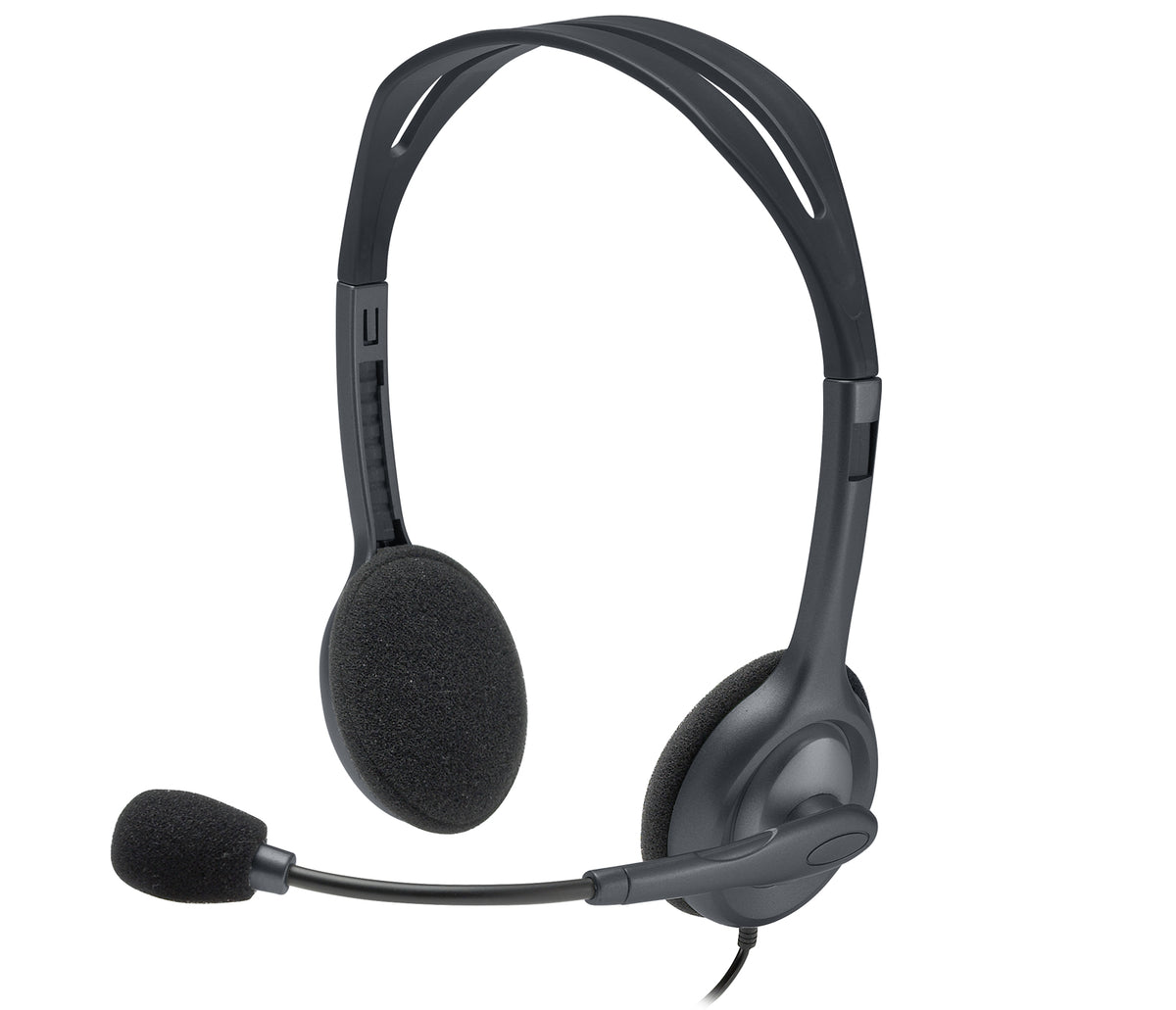 Logitech 981-000593 Kopfhörer & Headset Kabelgebunden Kopfband Büro/Callcenter Schwarz 981-000593