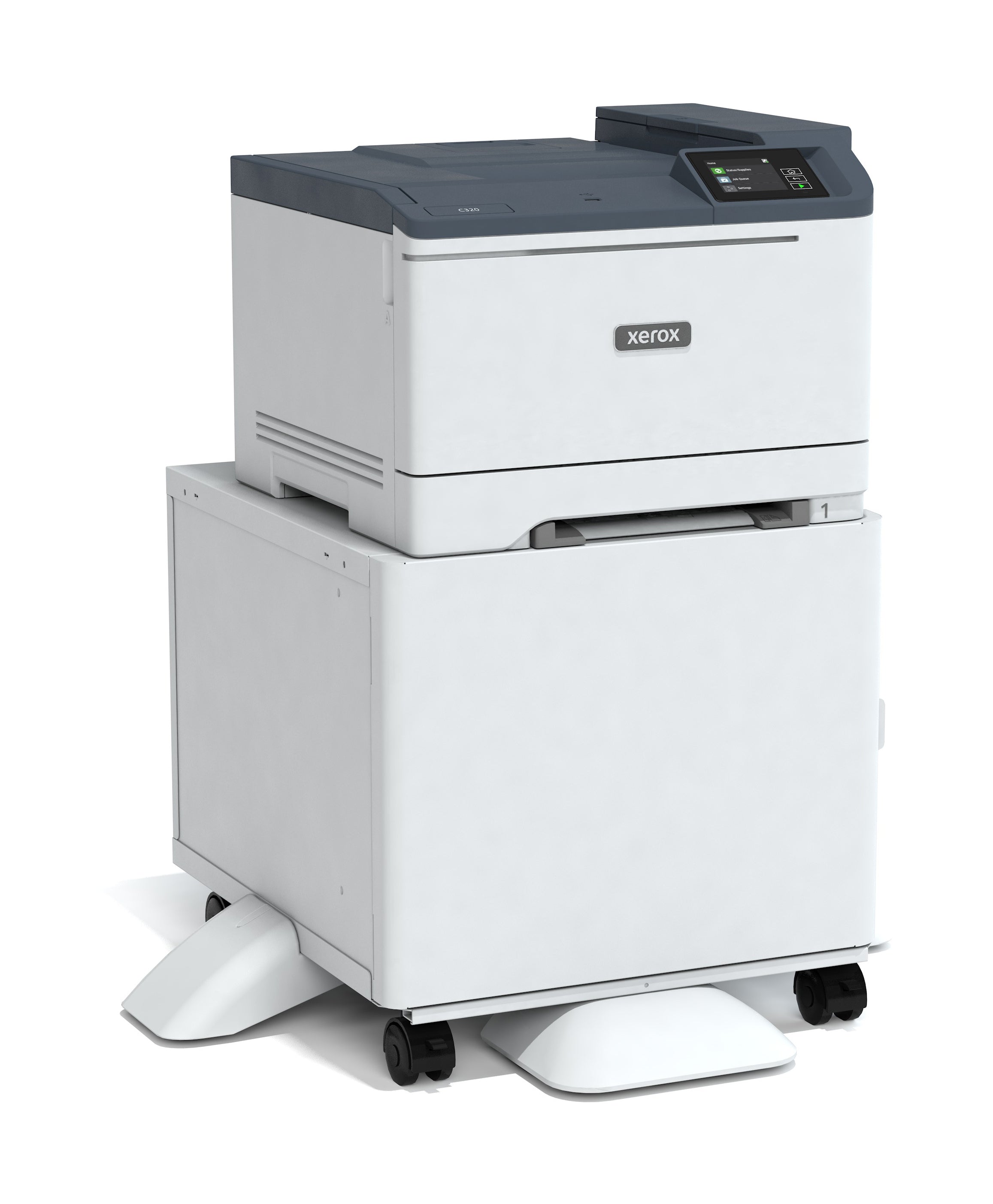 Xerox C320 A4 33 ppm kabelloser Duplexdrucker PS3 PCL5e6/6 2 Fächer insgesamt 251 Blatt