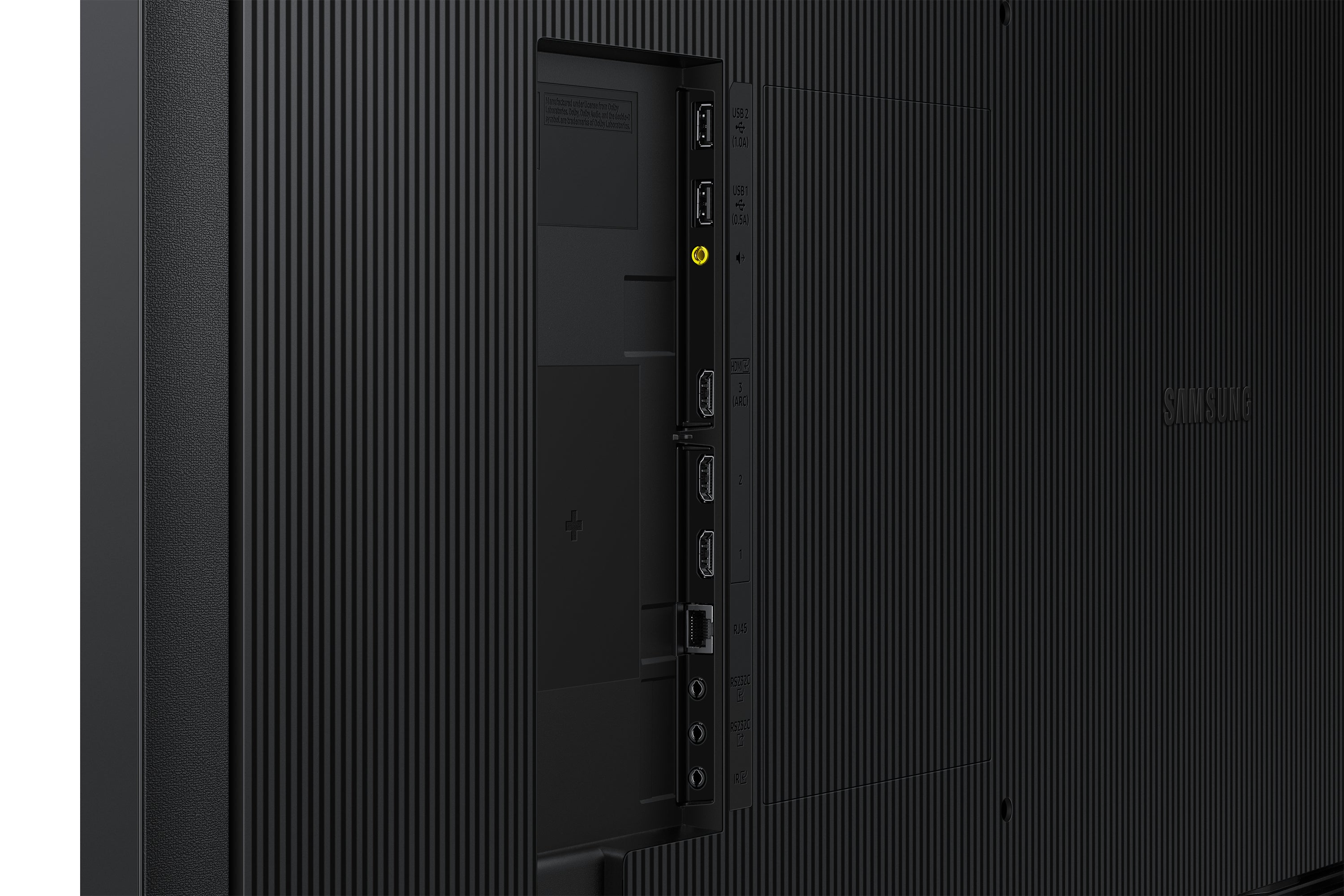 Samsung QB85C Digital signage flat panel 2.16 m (85") LCD Wi-Fi 350 cd/m² 4K Ultra HD Black Built-in processor Tizen 16/7 LH85QBCEBGCXEN