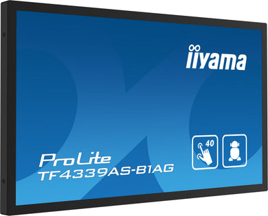 IIYAMA ProLite TF4339AS-B1AG 43″ Bonded PCAP 4K UHD Touchscreen Schwarz