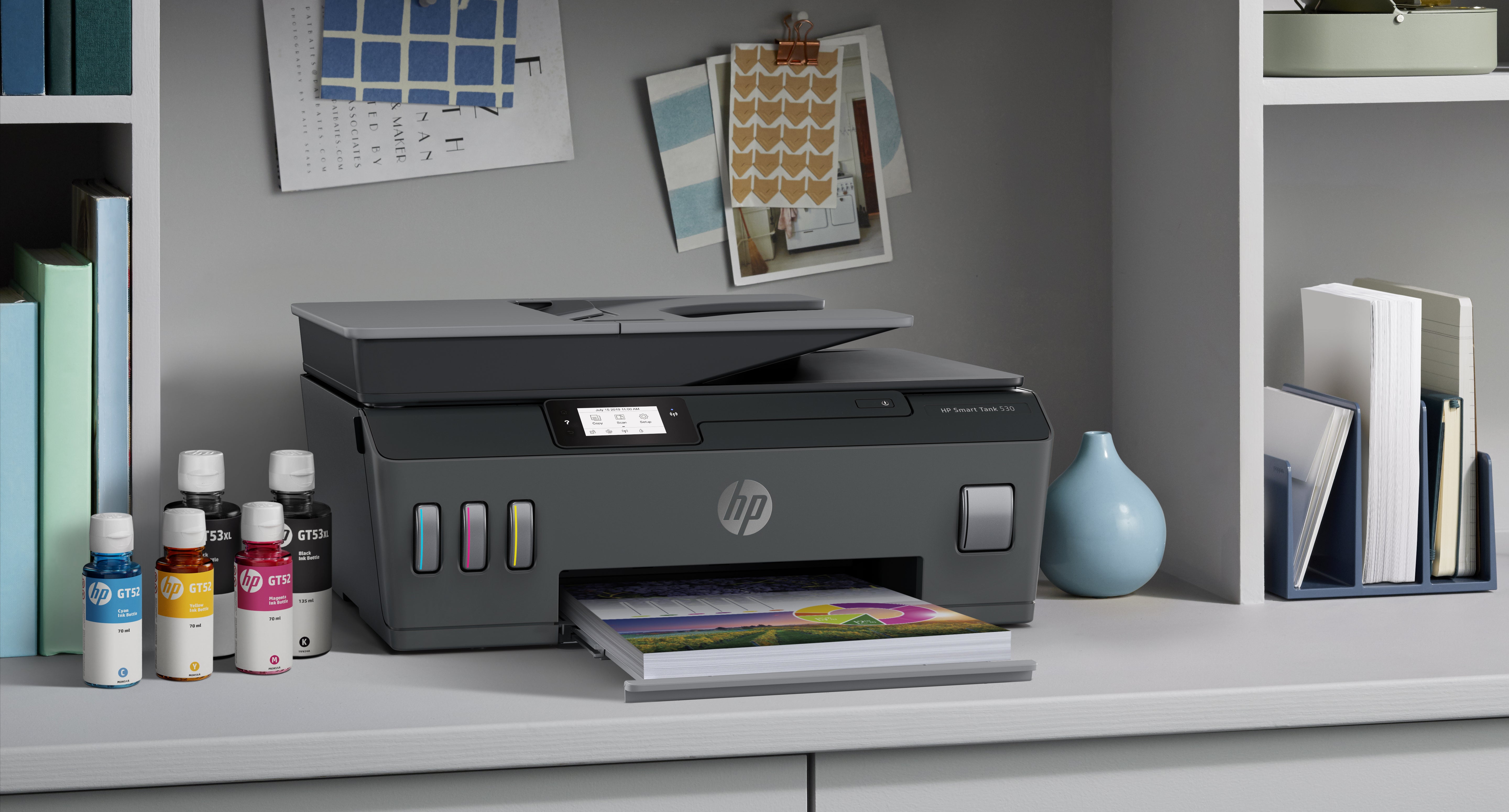 HP Smart Tank 530 Wireless All-in-One Thermal inkjet A4 4800 x 1200 DPI 11 ppm Wi-Fi 4SB24A