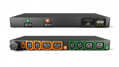 Vertiv MG01D1R1-08P443-3PS6B2H10-S power distribution unit (PDU) 8 AC outlet(s) 1U Black GI10053L