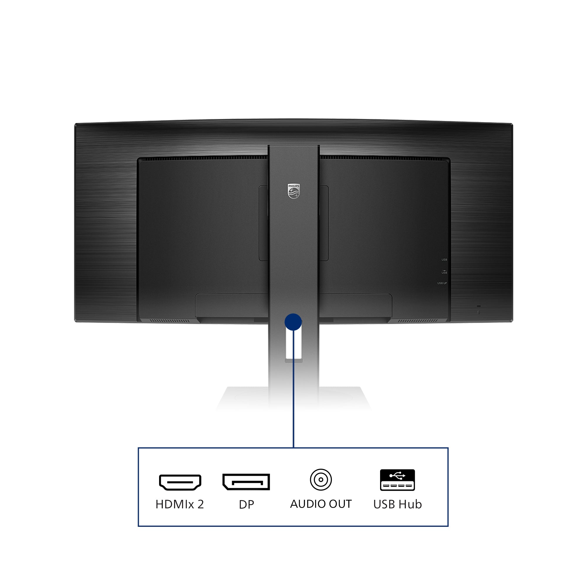 Business Monitor 345B1C Curved UltraWide LCD Screen