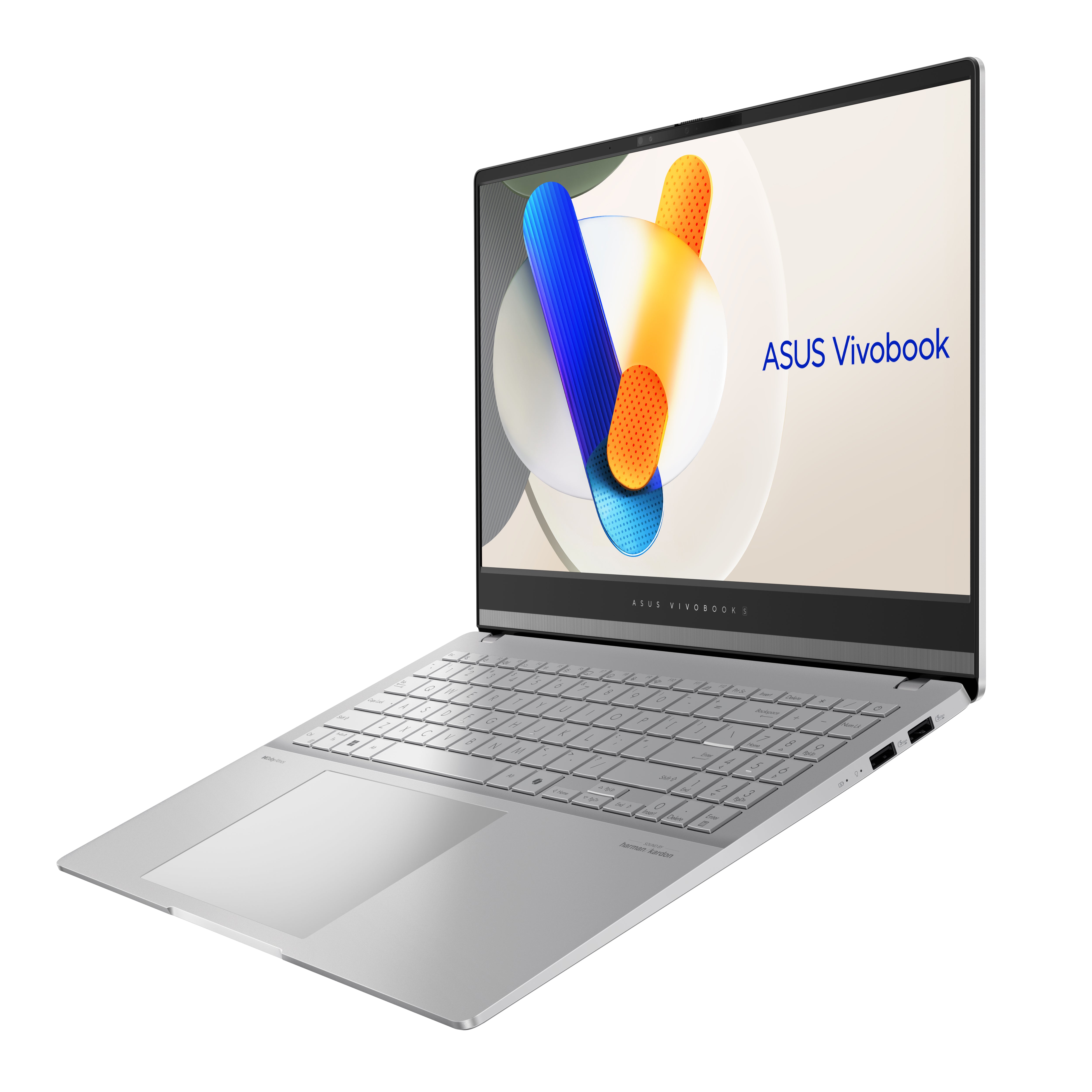 ASUS Vivobook S 15 OLED S5506UA-DRMA002W AMD Ryzen™ 7 8840HS Laptop 39,6 cm (15.6") 3K 16 GB LPDDR5x-SDRAM 1 TB SSD Wi-Fi 6E (802.11ax) Windows 11 Home Silber