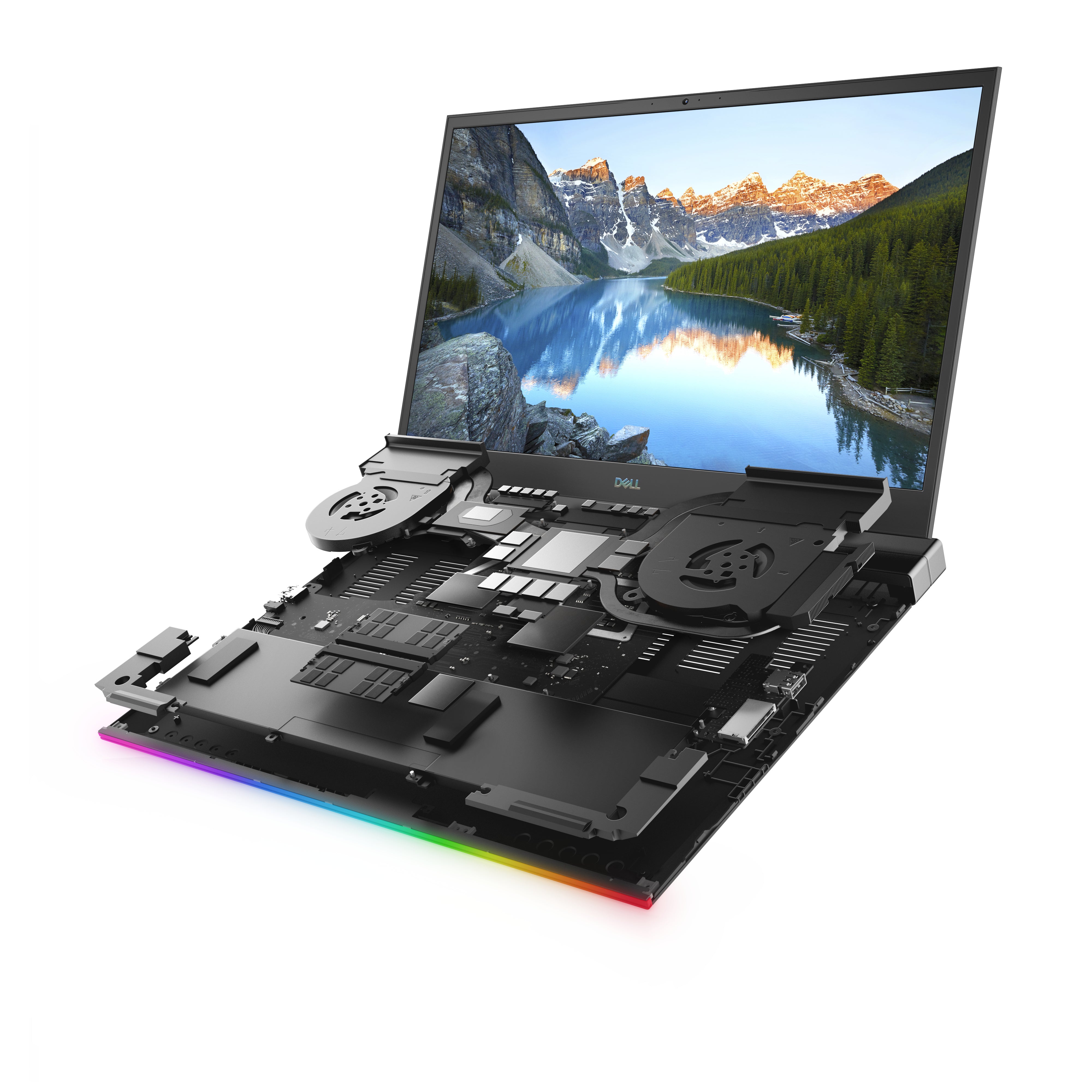DELL G7 7700 Intel® Core™ i7 i7-10750H Laptop 43,9 cm (17.3") Full HD 16 GB DDR4-SDRAM 1 TB SSD NVIDIA® GeForce RTX™ 2060 Wi-Fi 6 (802.11ax) Windows 10 Home Französisch Schwarz, Grau