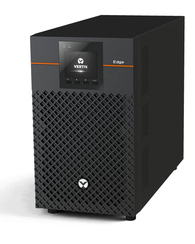 Vertiv Liebert Edge Unterbrechungsfreie Stromversorgungen (USV) - 1500 VA 1350 W 230 V Line-interactive AVR-Mini-Tower | 0,9 LF Plug-and-Play | Sinusleistung im Batteriebetrieb | 3 programmierbare Steckdosen | Intellislot SNMP/Web-Karten EDGE-1500IMT