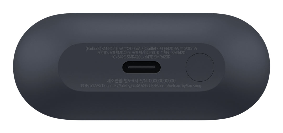 Samsung Galaxy SM-R420NZKAEUB Kopfhörer & Headset True Wireless Stereo (TWS) im Ohr Anrufe/Musik Bluetooth Schwarz SM-R420NZKAEUB