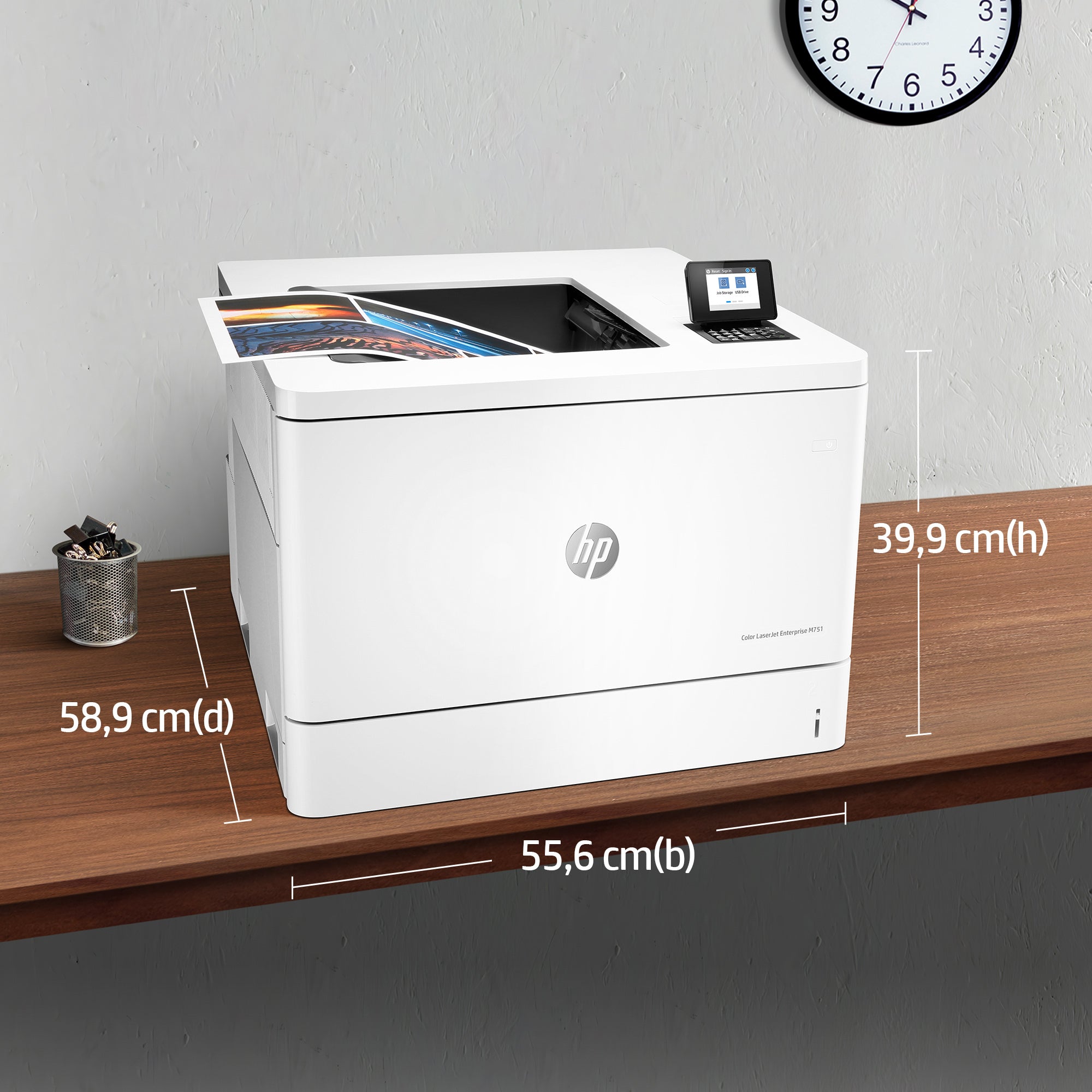 HP Color LaserJet Enterprise LaserJet Enterprise M751dn Farbe Drucker, Nur Ethernet; Duplex