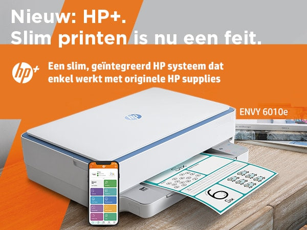HP ENVY 6010e Draadloos All-in-One Kleur Printer, Instant Ink; Kopieerapparaat, scanner