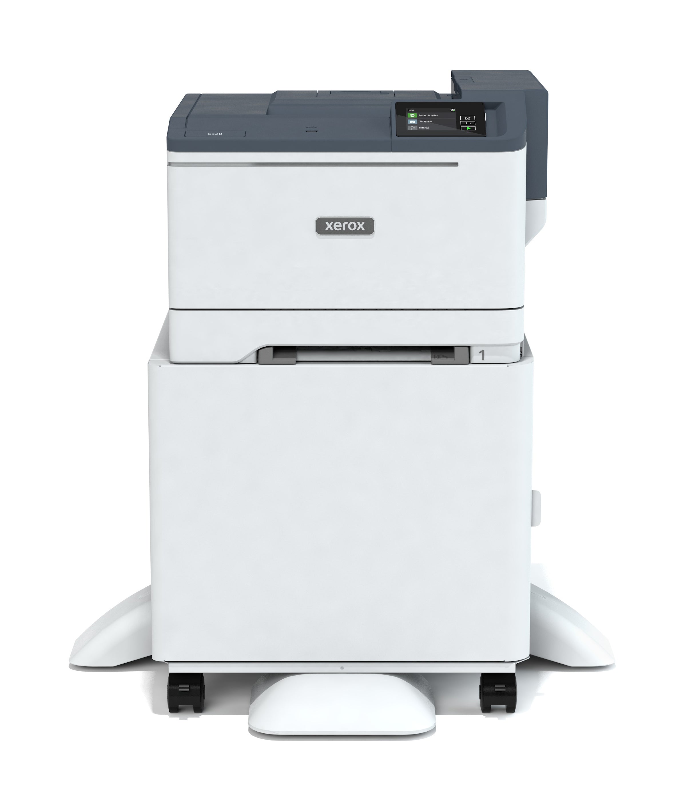 Xerox C320 A4 33 ppm kabelloser Duplexdrucker PS3 PCL5e6/6 2 Fächer insgesamt 251 Blatt