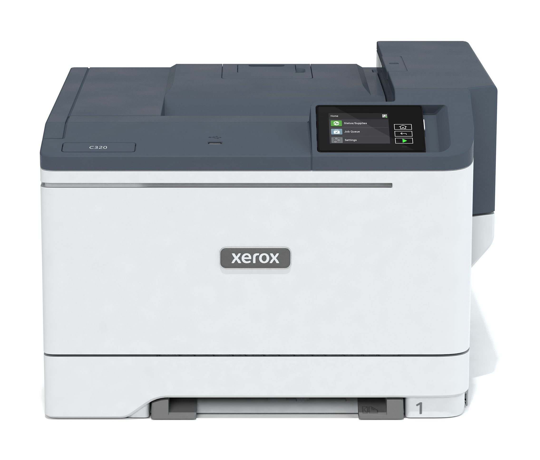 Xerox C320 A4 33 ppm kabelloser Duplexdrucker PS3 PCL5e6/6 2 Fächer insgesamt 251 Blatt