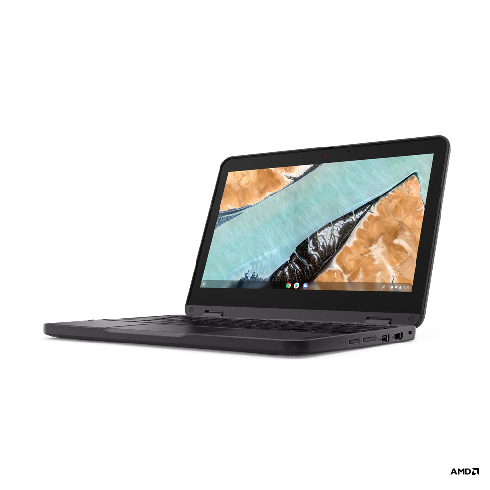 Lenovo 300e Chromebook Gen 3 (AMD) AMD 3000 3015Ce 29,5 cm (11.6") Touchscreen HD 4 GB DDR4-SDRAM 32 GB eMMC Wi-Fi 5 (802.11ac) ChromeOS Spanisch Grau