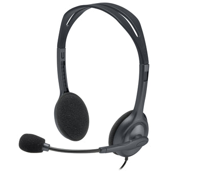 Logitech 981 - 000593 hoofdtelefoon/headset Bedraad Hoofdband Kantoor/callcenter Zwart 981 - 000593 - Compridis