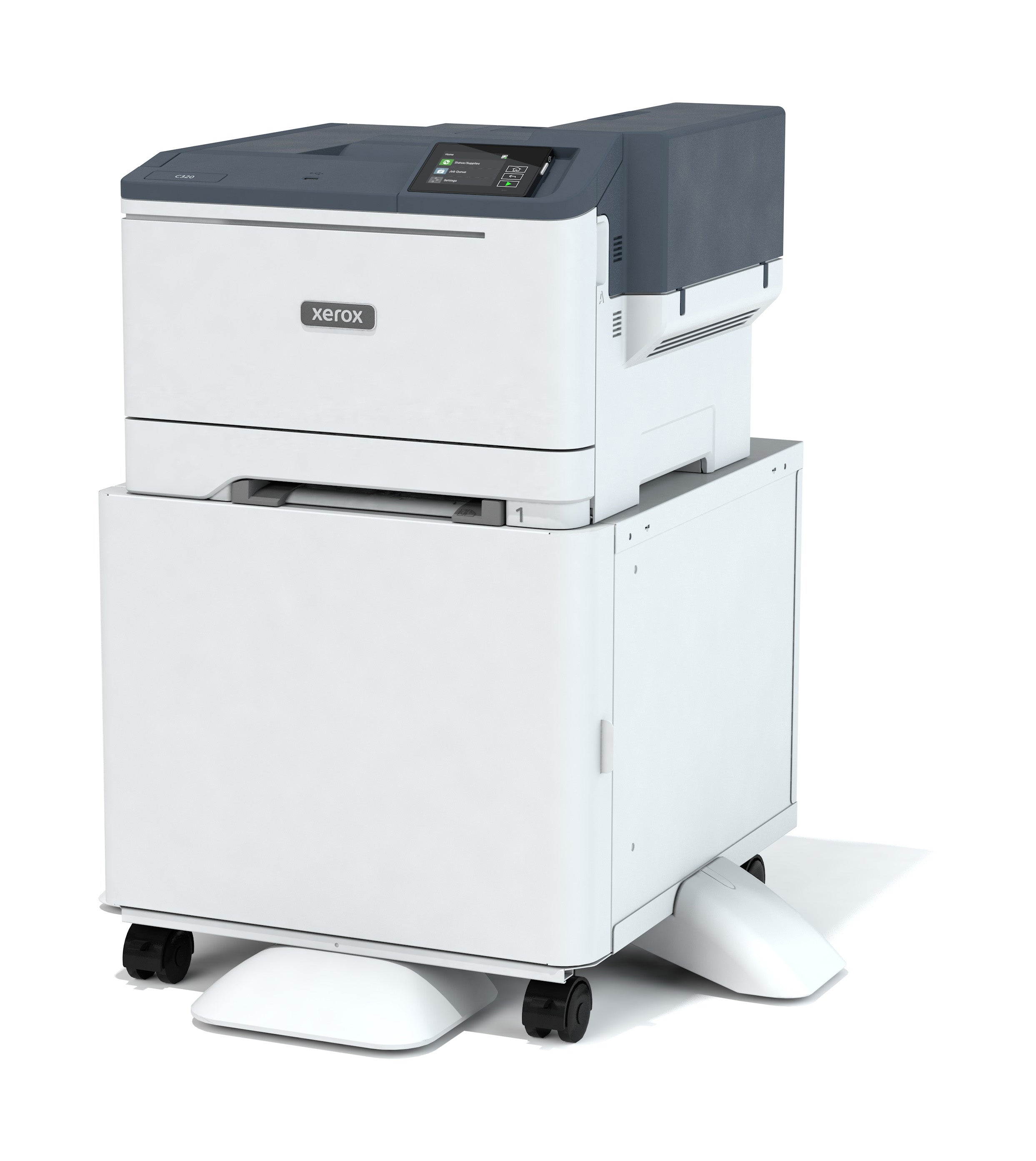 Xerox C320 A4 33 ppm kabelloser Duplexdrucker PS3 PCL5e6/6 2 Fächer insgesamt 251 Blatt