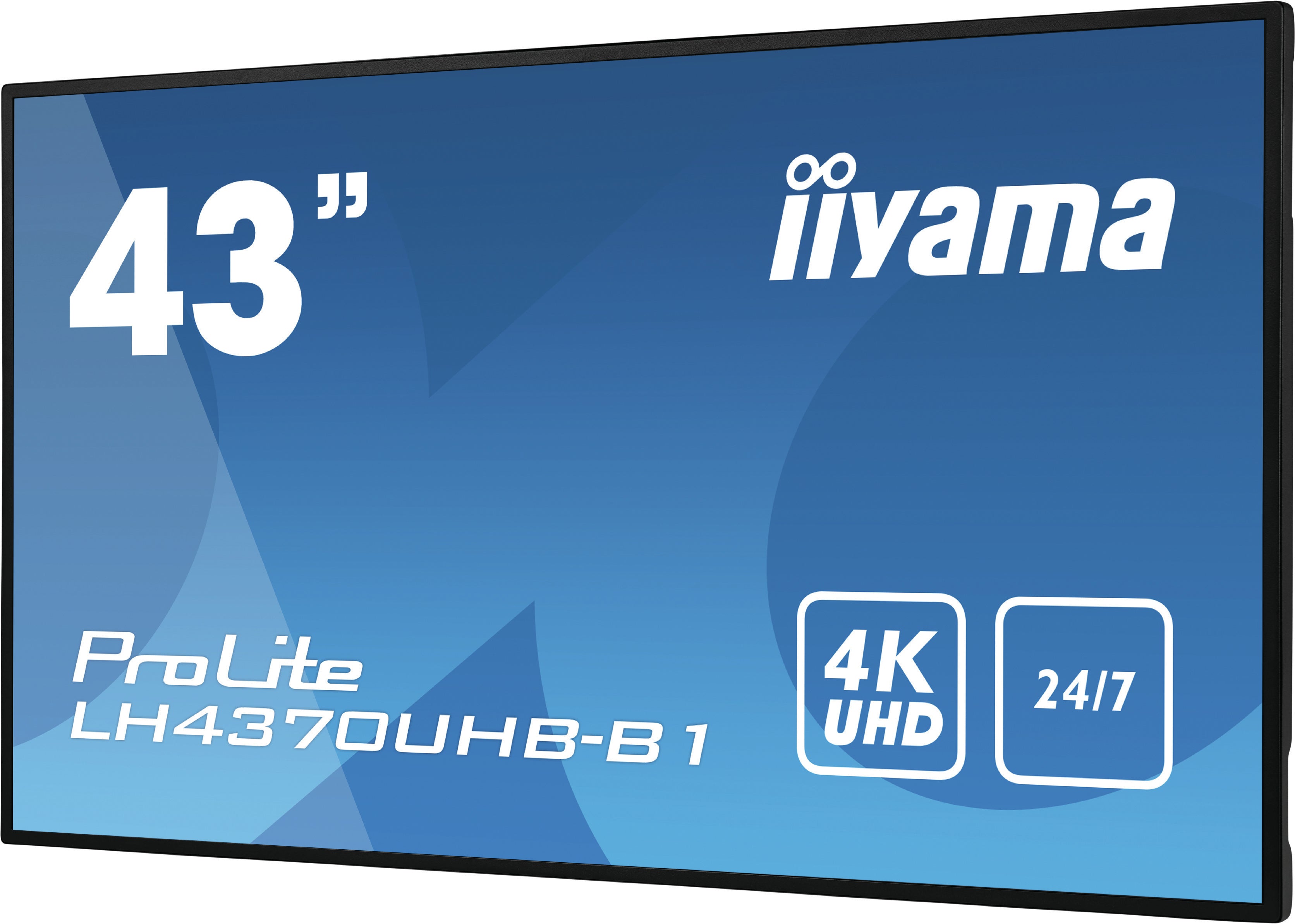 iiyama LH4370UHB-B1 Bildzeitung Digital Signage Flachbildschirm 108 cm (42,5") VA 700 cd/m² 4K Ultra HD Schwarz Prozessortyp Android 9.0 24/7