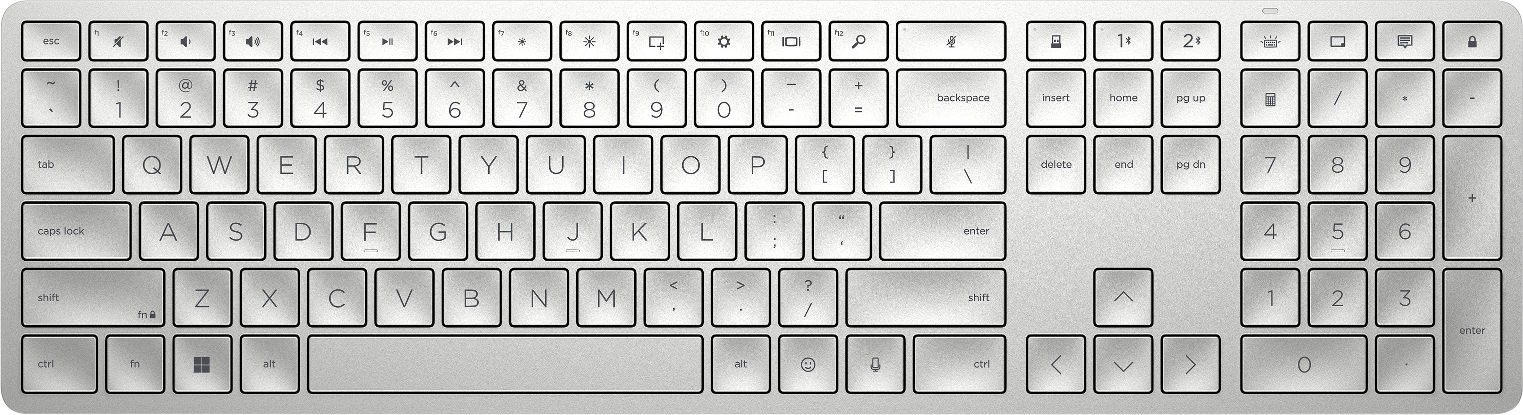 HP 970 Programmierbare Wireless-Tastatur 3Z729AA#ABB