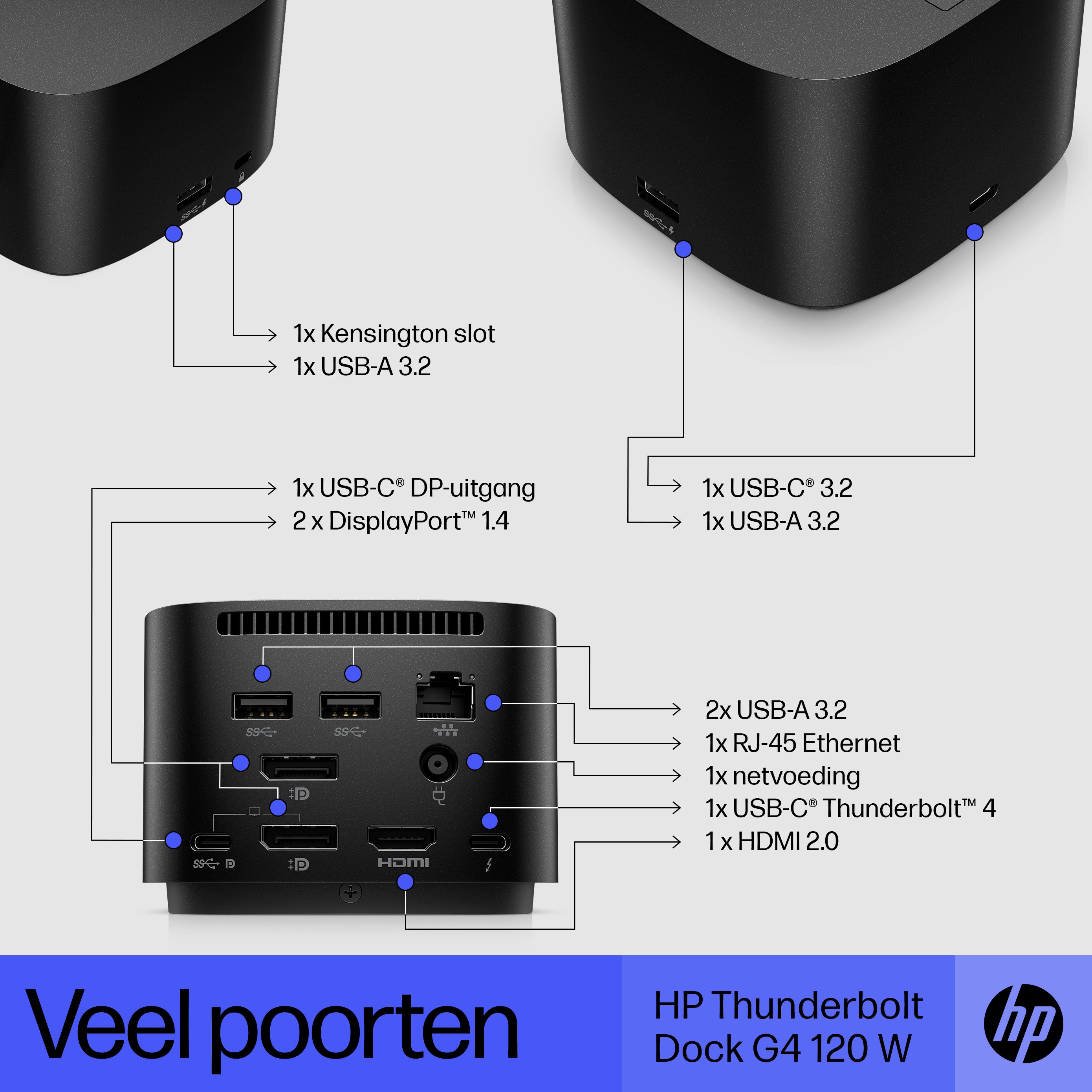 Thunderbolt Dock 120 Watt G4
