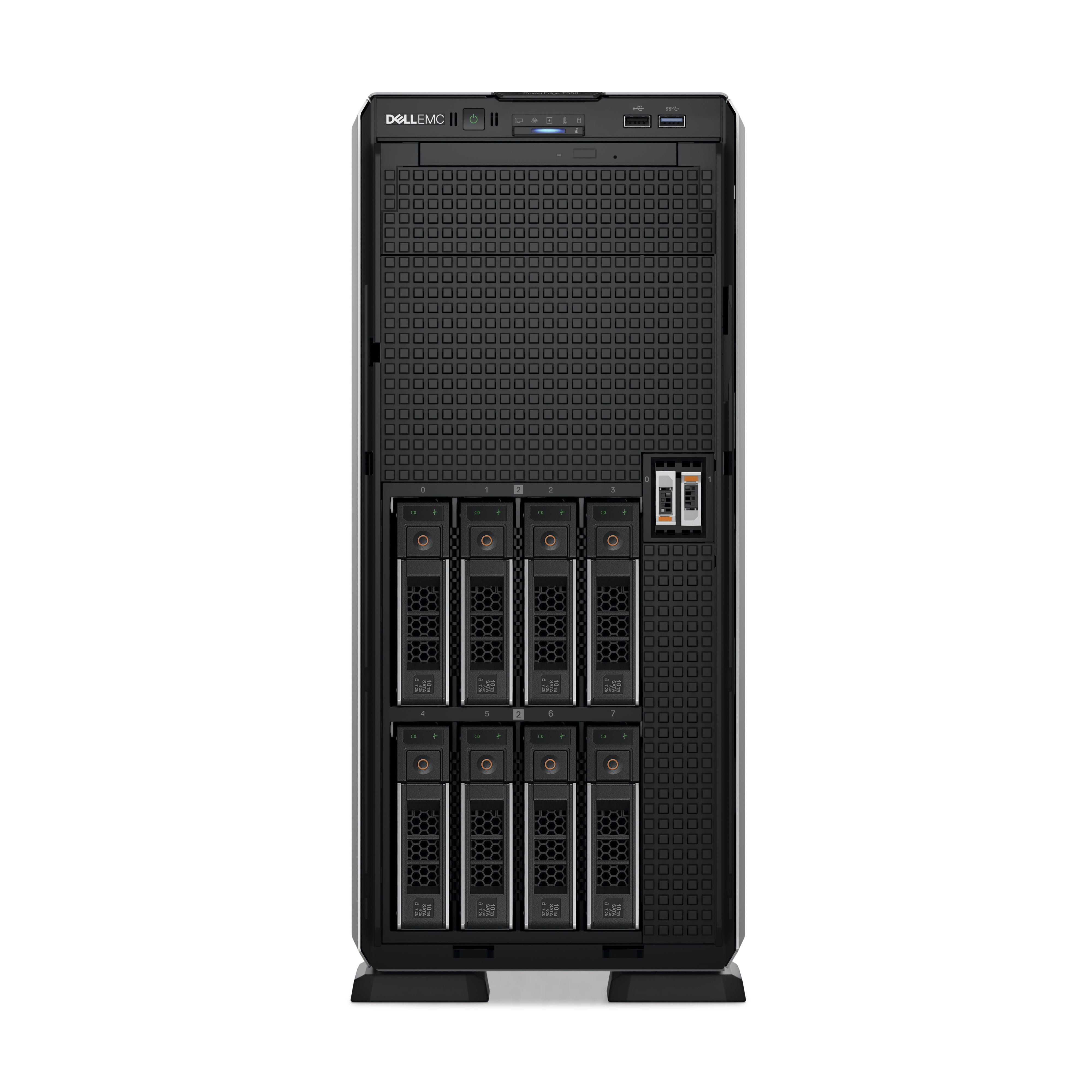 PowerEdge T550 Server - Tower - Xeon Silver 4309Y 3,6 GHz - 16 GB RAM - 480 GB SSD - Hot-Swap - 2-Wege