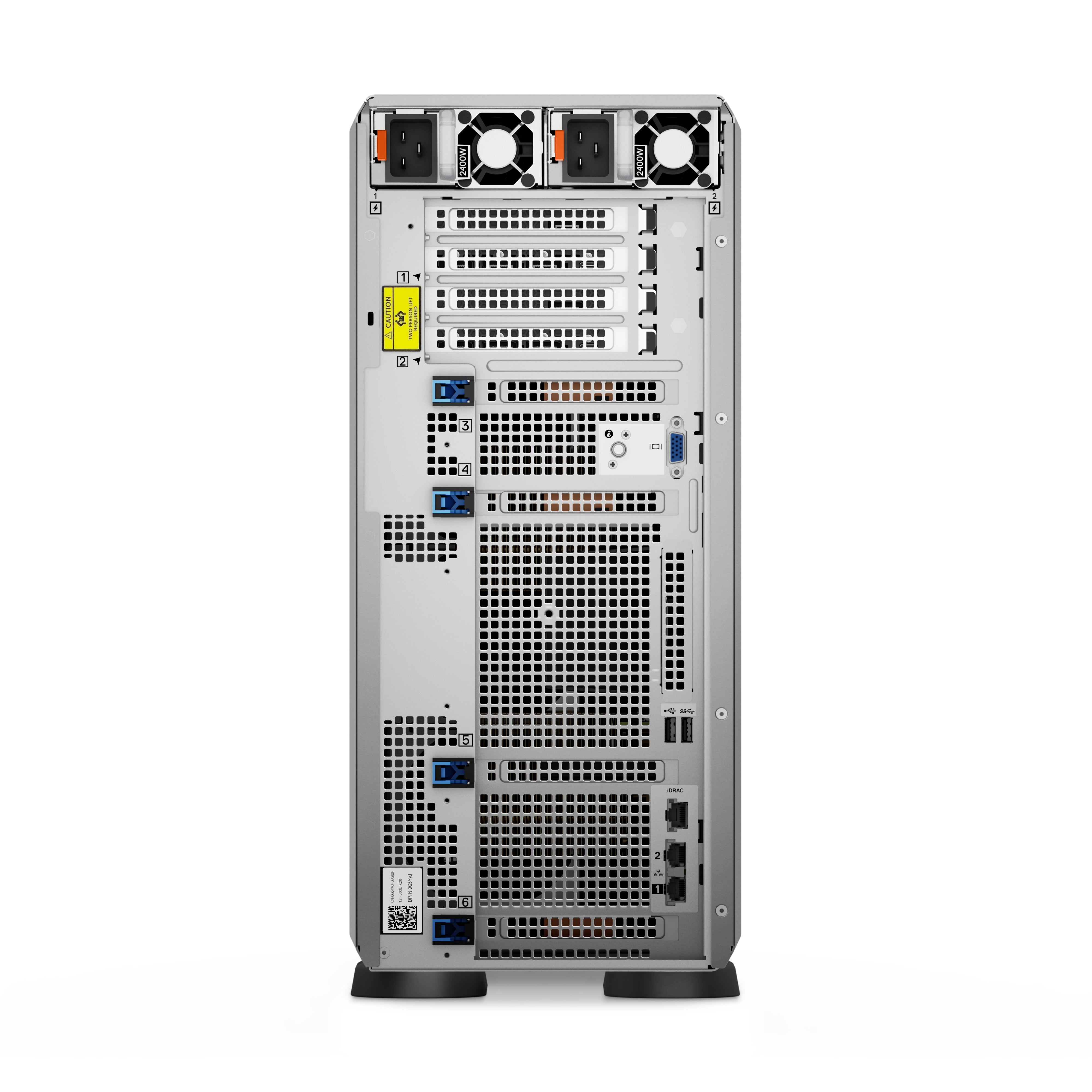 PowerEdge T550 Server - Tower - Xeon Silver 4309Y 3,6 GHz - 16 GB RAM - 480 GB SSD - Hot-Swap - 2-Wege