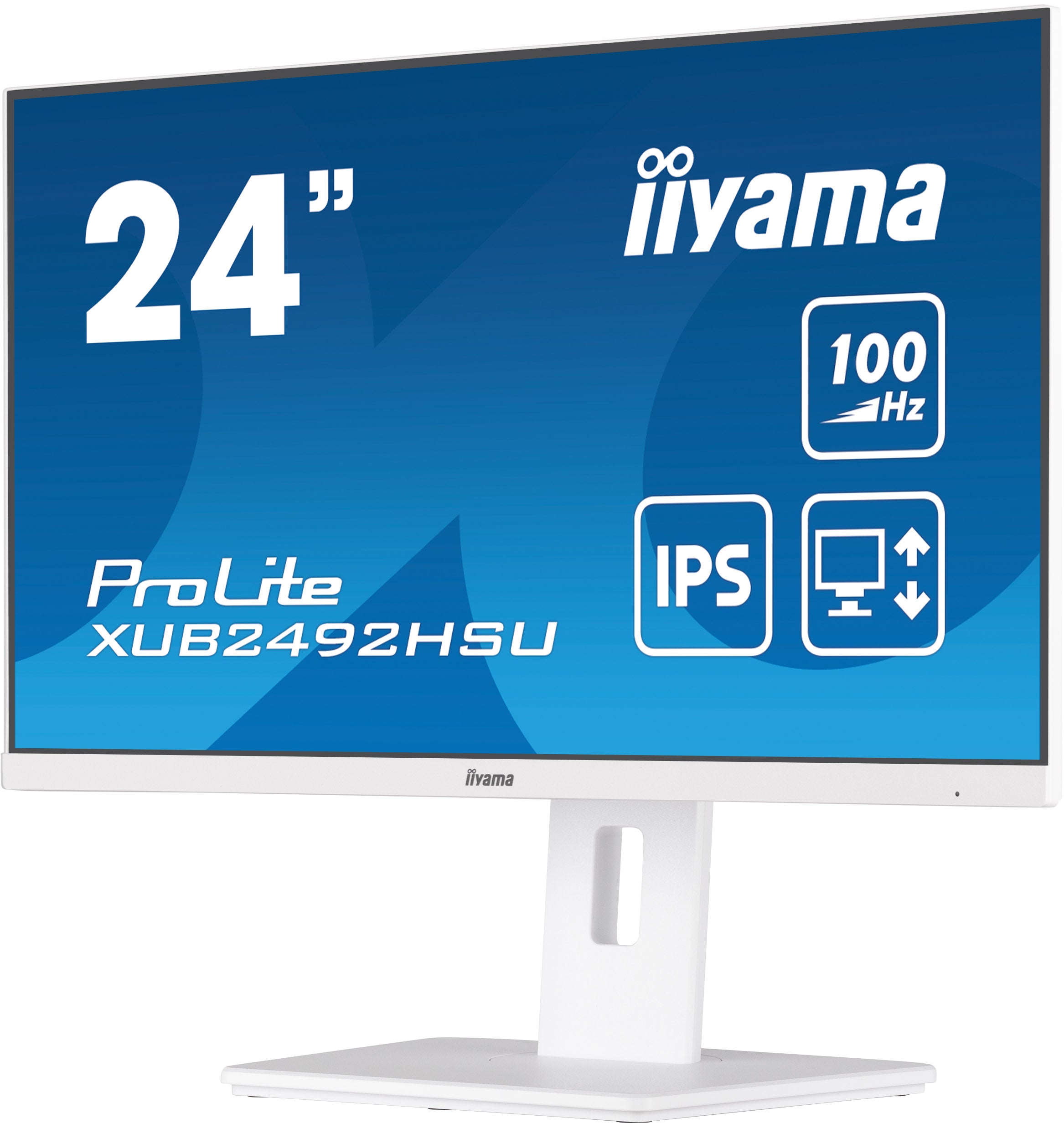 iiyama XUB2492HSU-W6 Computerbildschirm 60,5 cm (23.8") 1920 x 1080 Pixel Full HD LED Weiß XUB2492HSU-W6