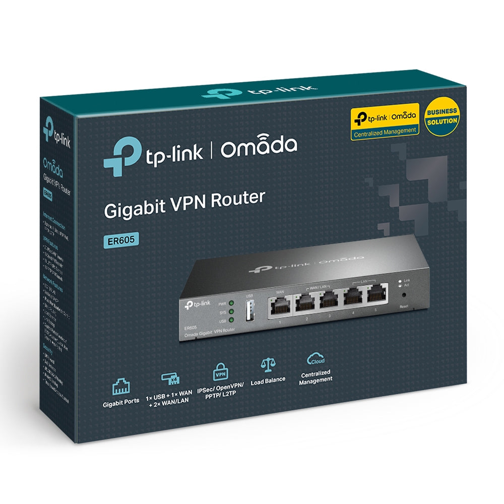SWITCH - TL-R605 - 4 Port - Gigabit - Ethernet