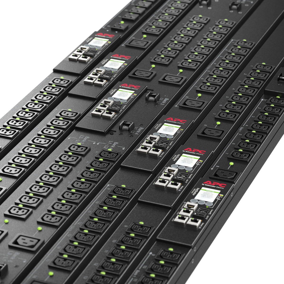 APC APDU9959EU3 Stromverteilereinheit (PDU) 24 AC-Ausgänge 0U Schwarz APDU9959EU3
