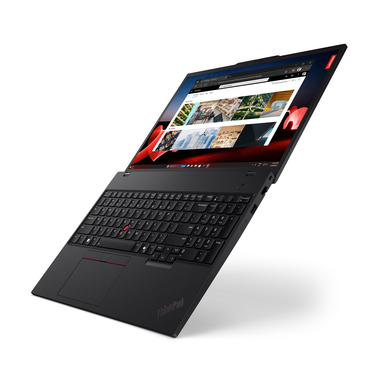 Lenovo ThinkPad T16 Gen 3 Intel Core Ultra 5 125U Laptop 40,6 cm (16") WUXGA 16 GB DDR5-SDRAM 512 GB SSD Wi-Fi 6E (802.11ax) Windows 11 Pro Englisch Schwarz 21MN008CMH
