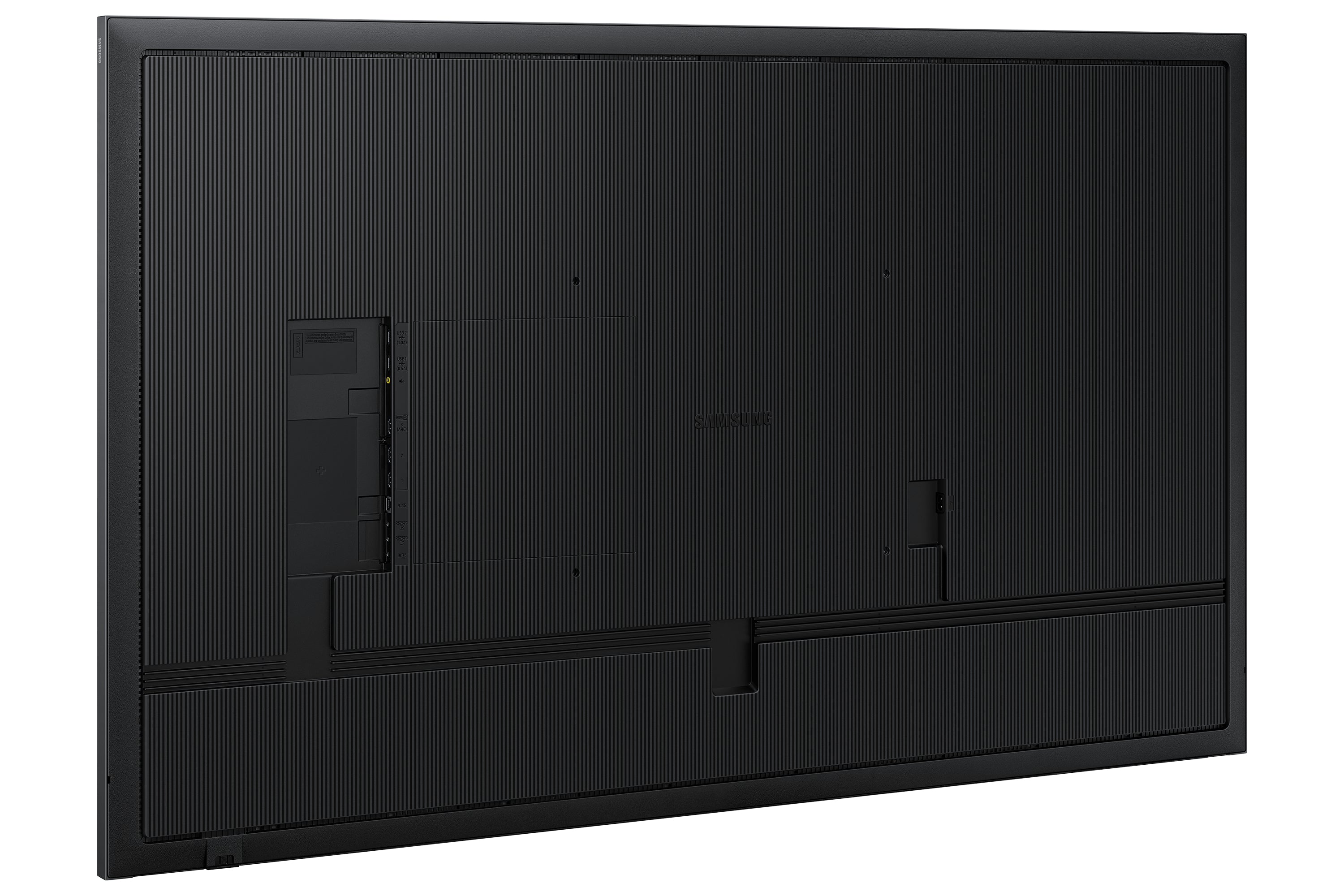 Samsung QB65C Digital Signage Flachbildschirm 165,1 cm (65") LCD WLAN 350 cd/m² 4K Ultra HD Schwarz Eingebauter Prozessor Tizen 7.0 16/7 LH65QBCEBGCXEN