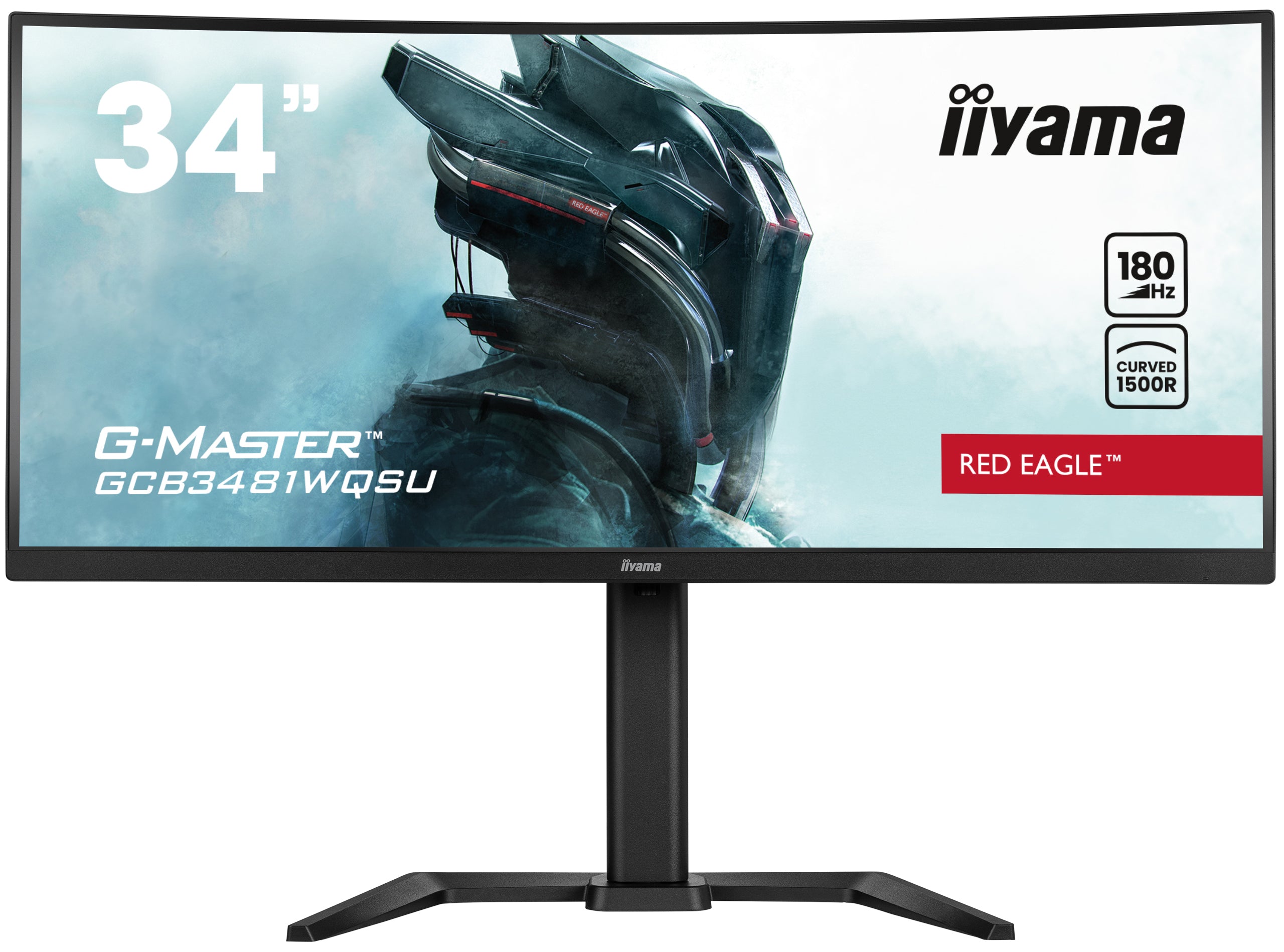 G-Master Red Eagle - 34 Zoll UltraWide Quad HD Curved Monitor - 3440x1440