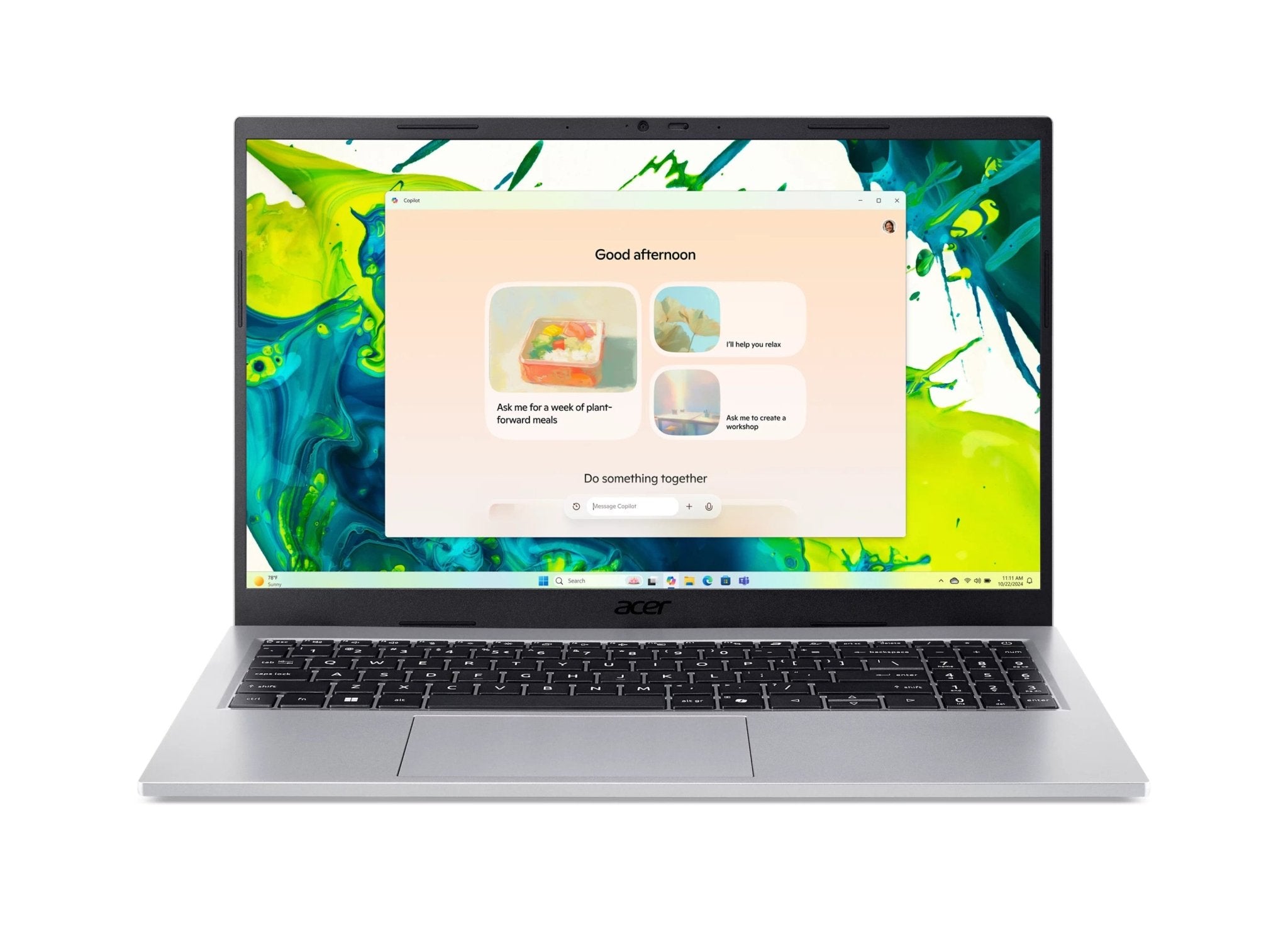 ACER Aspire Go 15 AG15-72P-5037 15.6" Intel Core 5 120U 16GB 512GB QWERTY US NX.JRREH.002 - Compridis