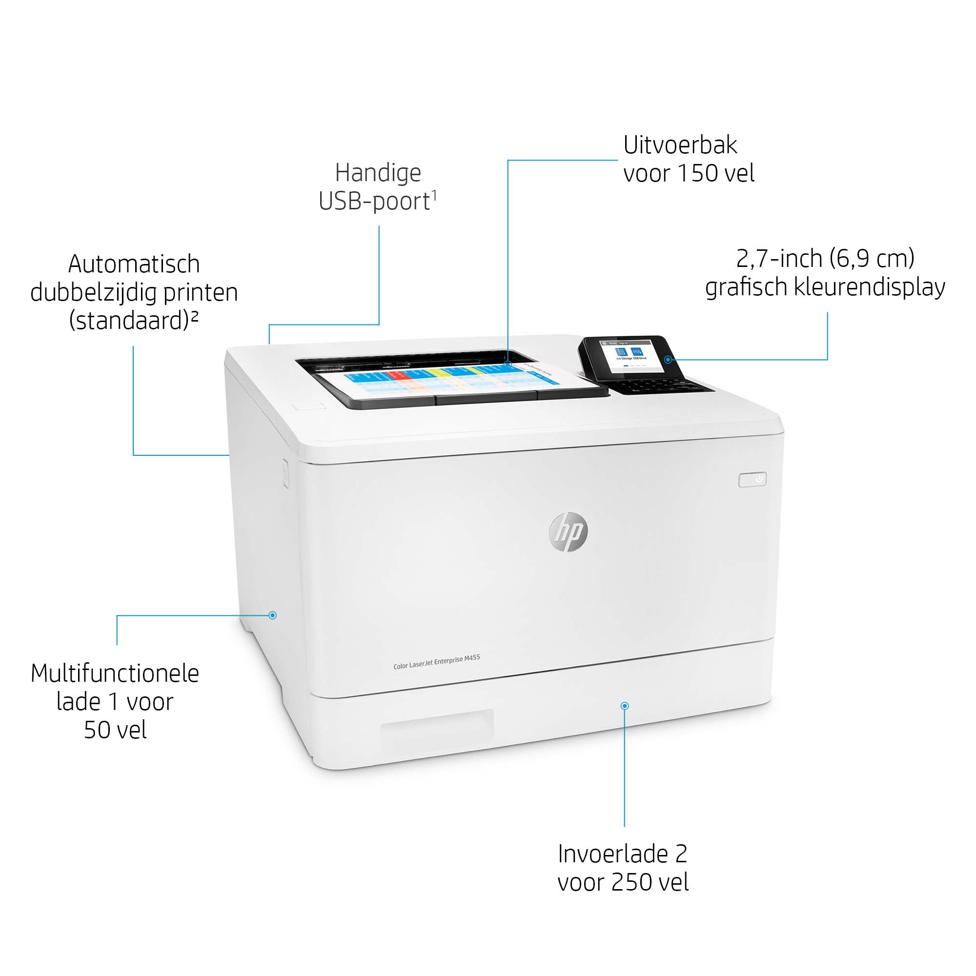 Color LaserJet Enterprise M455dn Drucker