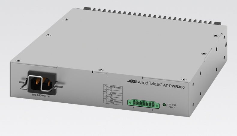 Allied Telesis AT-PWR300-50 power supply unit 300 W 1U Grijs 990-006217-B51 - Compridis