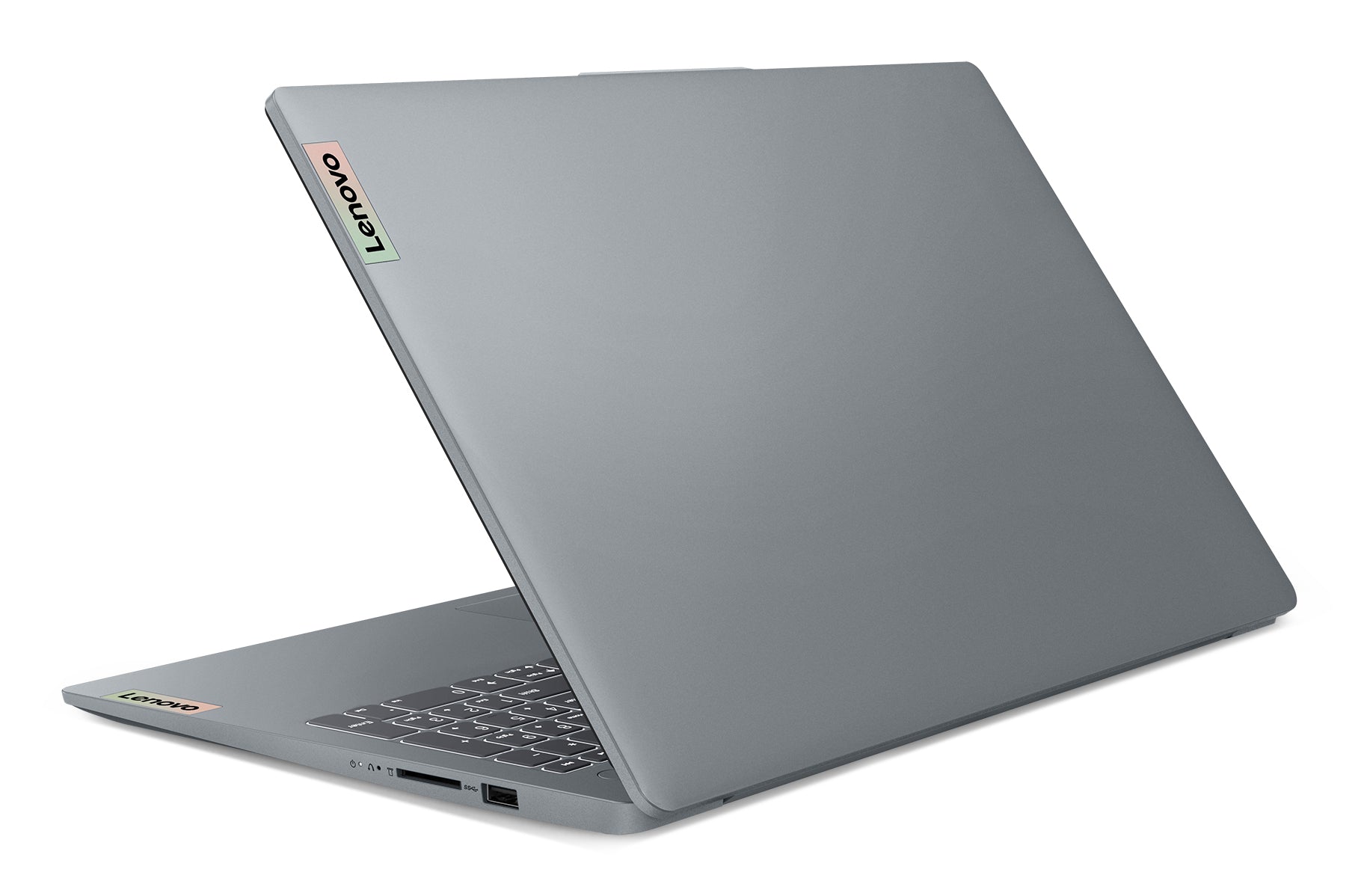 Lenovo IdeaPad Slim 3 15ABR8 AMD Ryzen™ 7 5825U Laptop 39,6 cm (15.6") Full HD 16 GB DDR4-SDRAM 512 GB SSD Wi-Fi 6 (802.11ax) Windows 11 Home Englisch Grau 82XM00X8MH